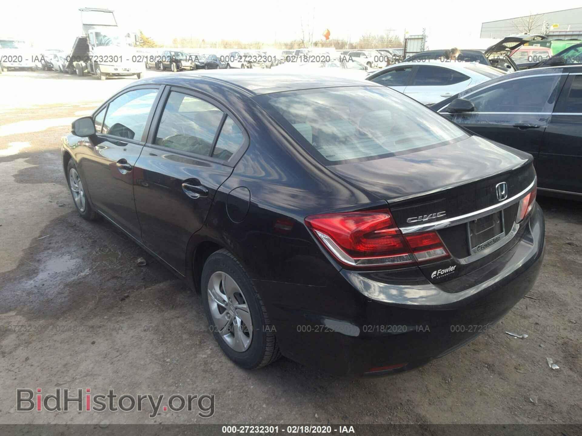 2013 HONDA CIVIC - VIN: 19XFB2F53DE087182 - Фото 3