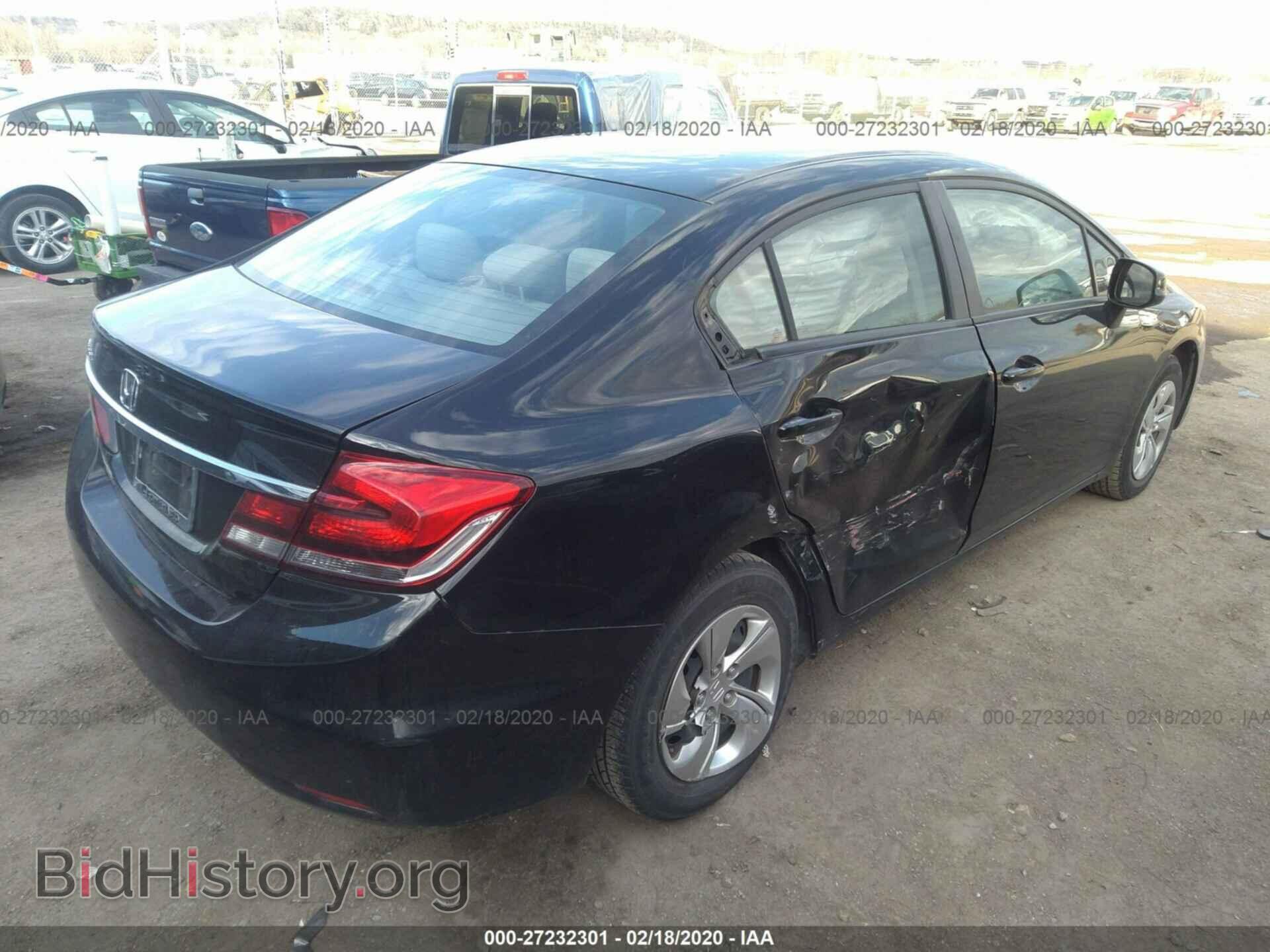 2013 HONDA CIVIC - VIN: 19XFB2F53DE087182 - Фото 4