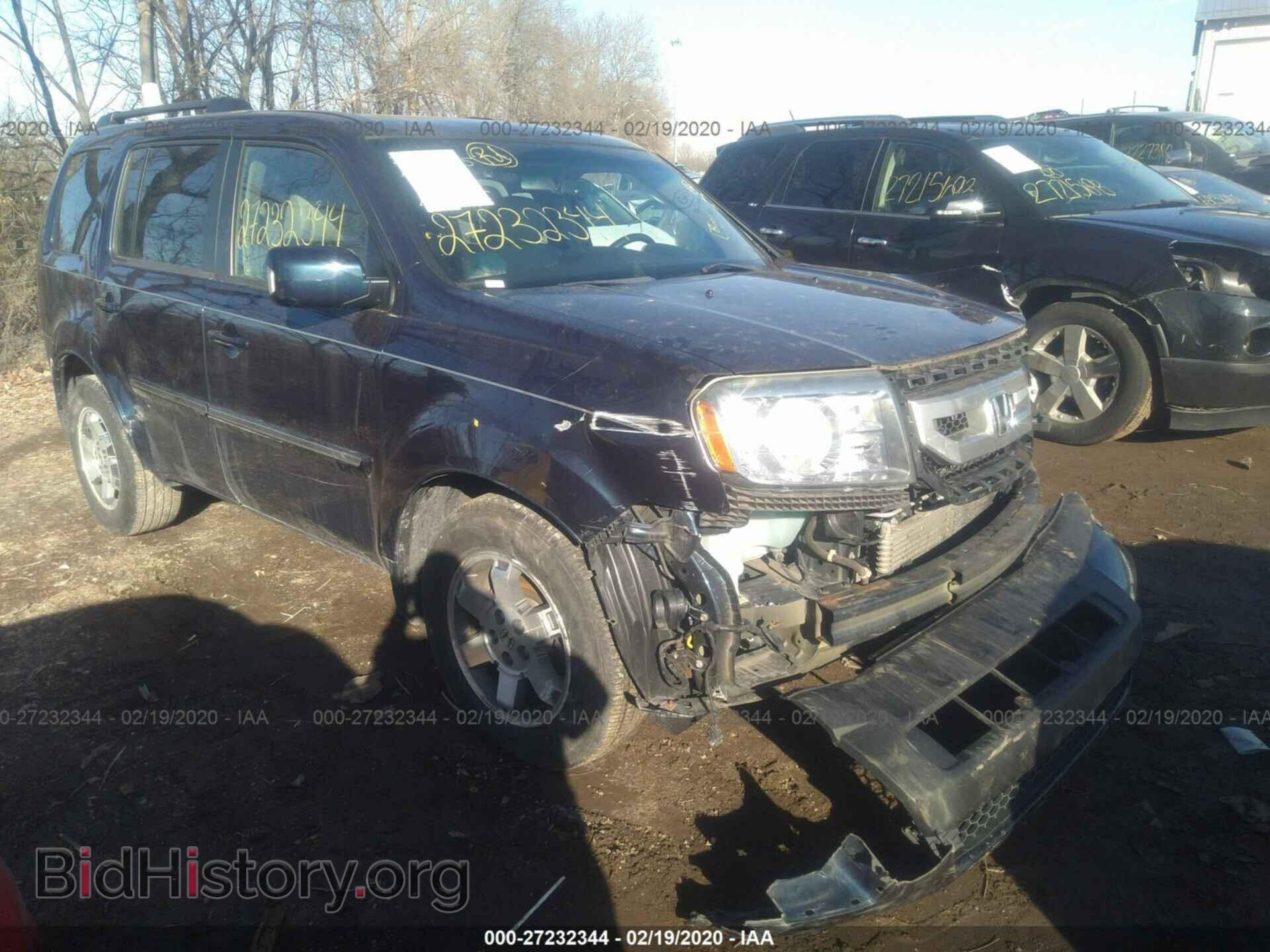 Photo 5FNYF38839B012011 - HONDA PILOT 2009
