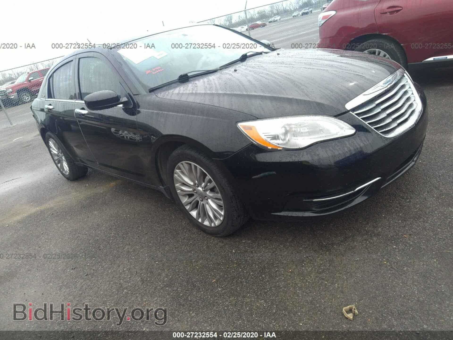Фотография 1C3CCBAB8CN262165 - CHRYSLER 200 2012