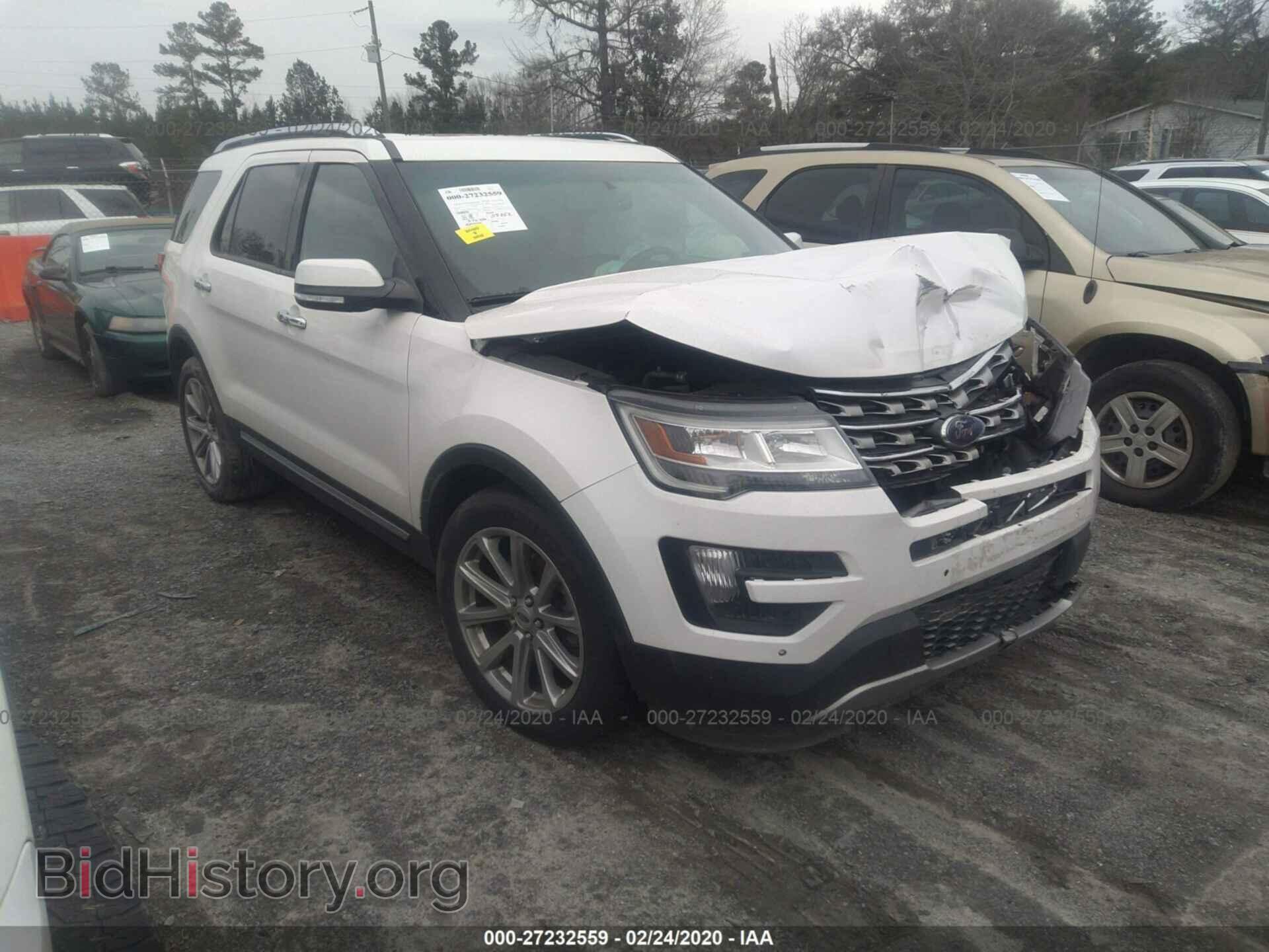 Фотография 1FM5K7F82GGA99262 - FORD EXPLORER 2016