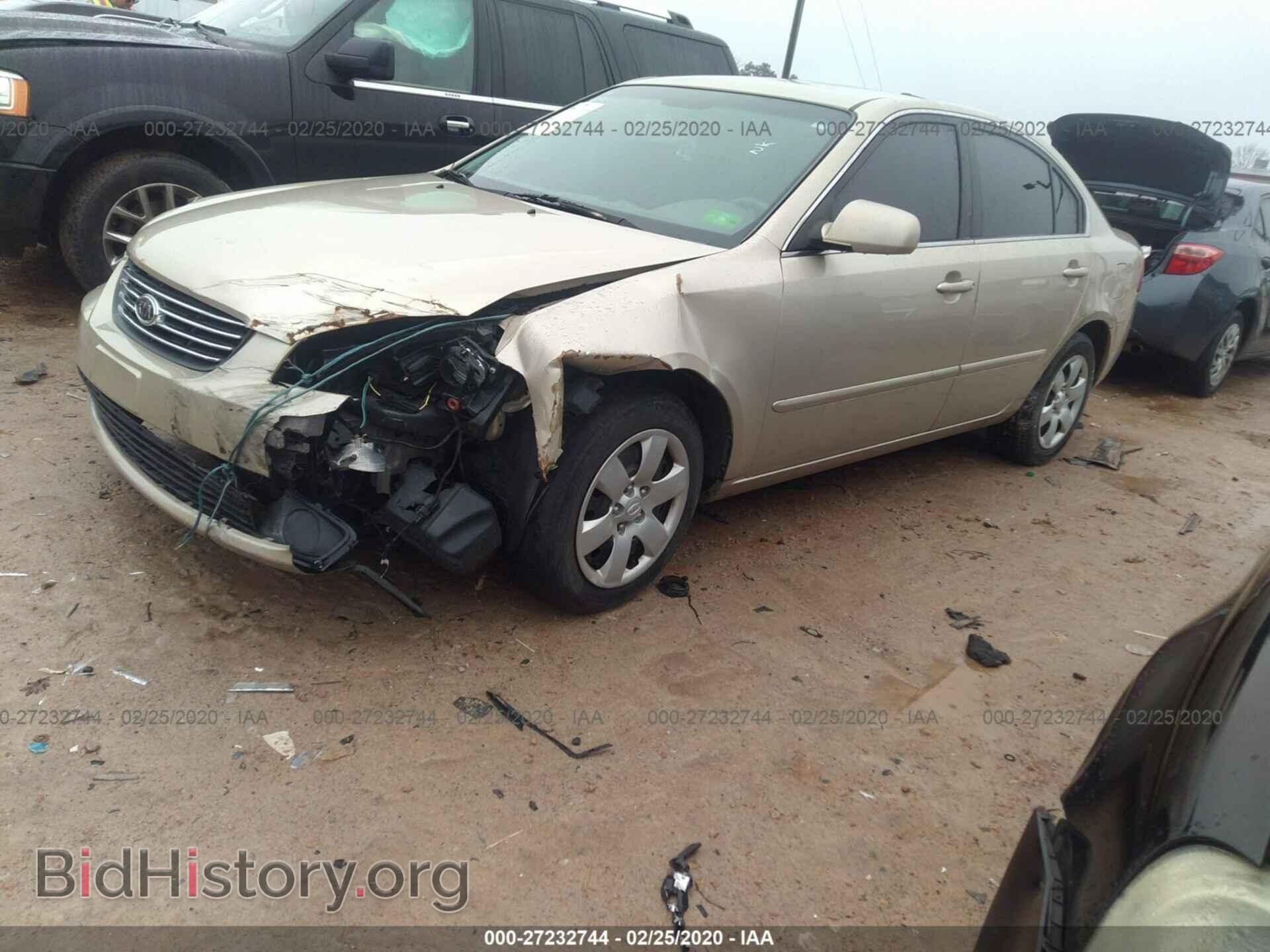 2006 KIA OPTIMA - VIN: KNAGE123365071019 - Фото 2