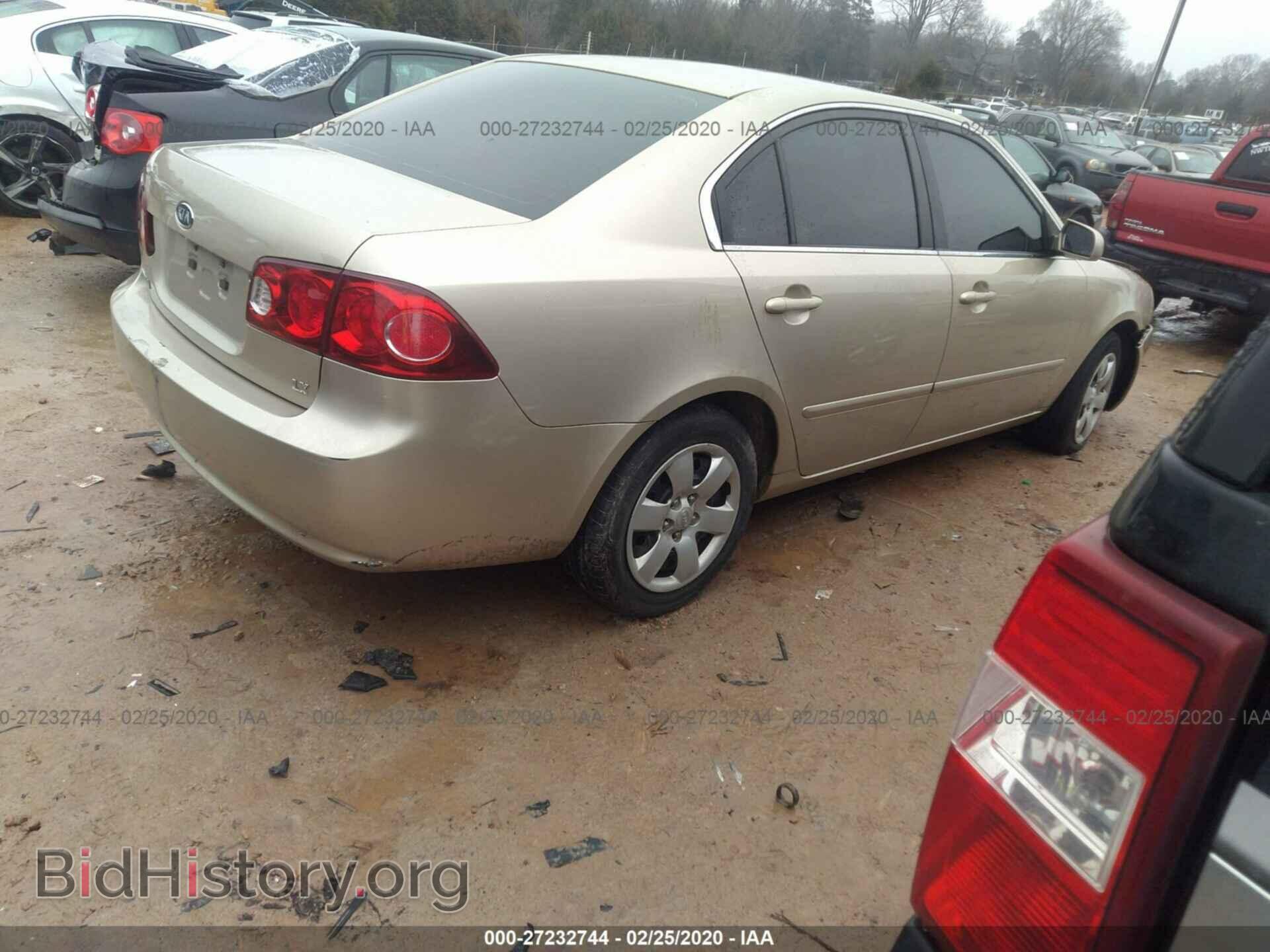 2006 KIA OPTIMA - VIN: KNAGE123365071019 - Фото 4