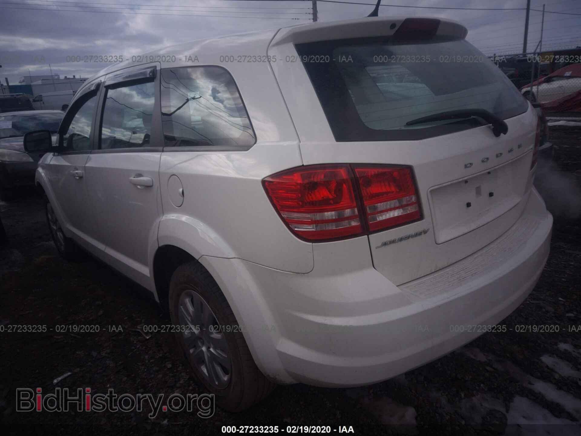 2014 DODGE JOURNEY - VIN: 3C4PDCAB3ET258768 - Фото 3