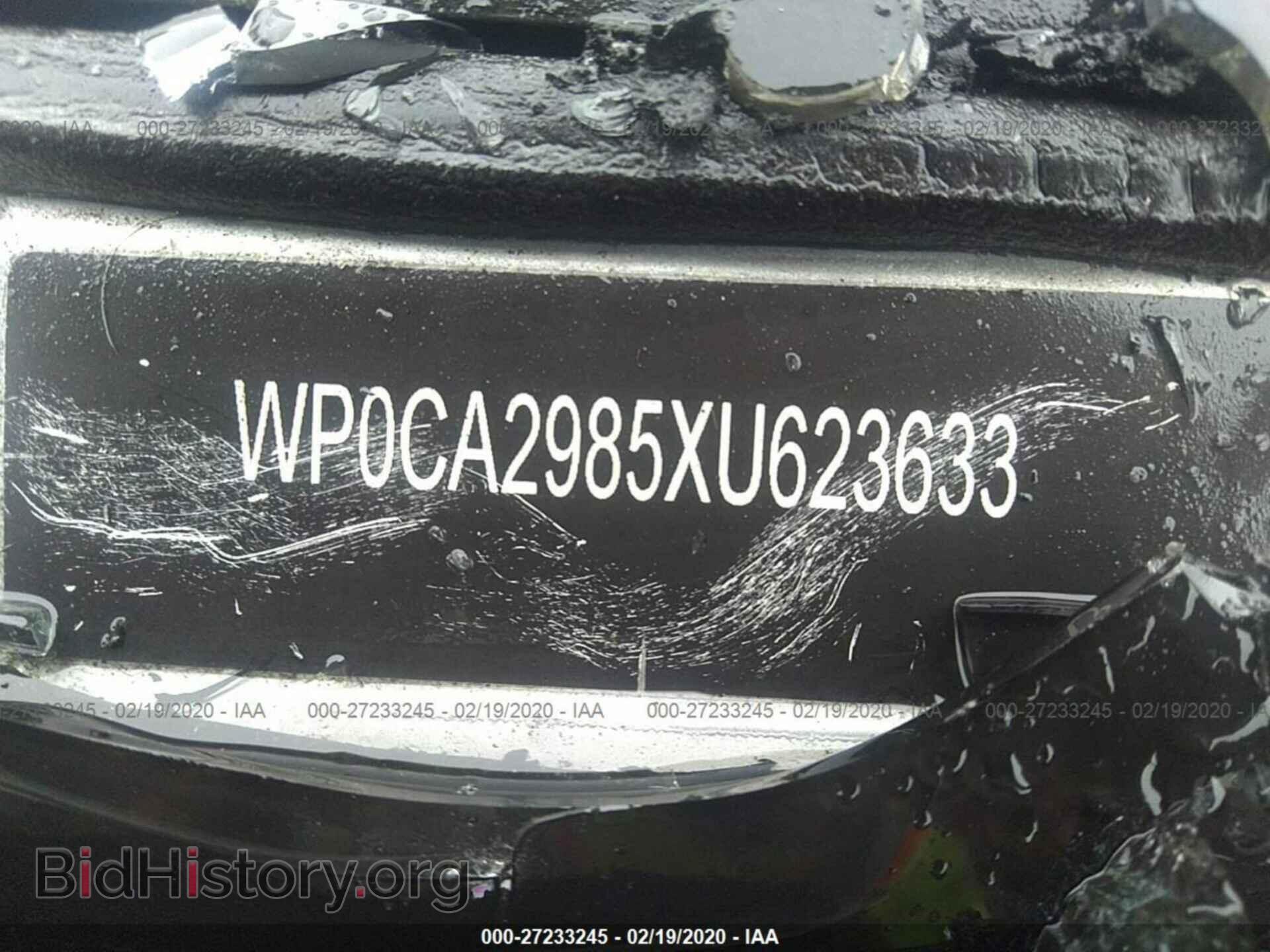 1999 PORSCHE BOXSTER - VIN: WP0CA2985XU623633 - Фото 9