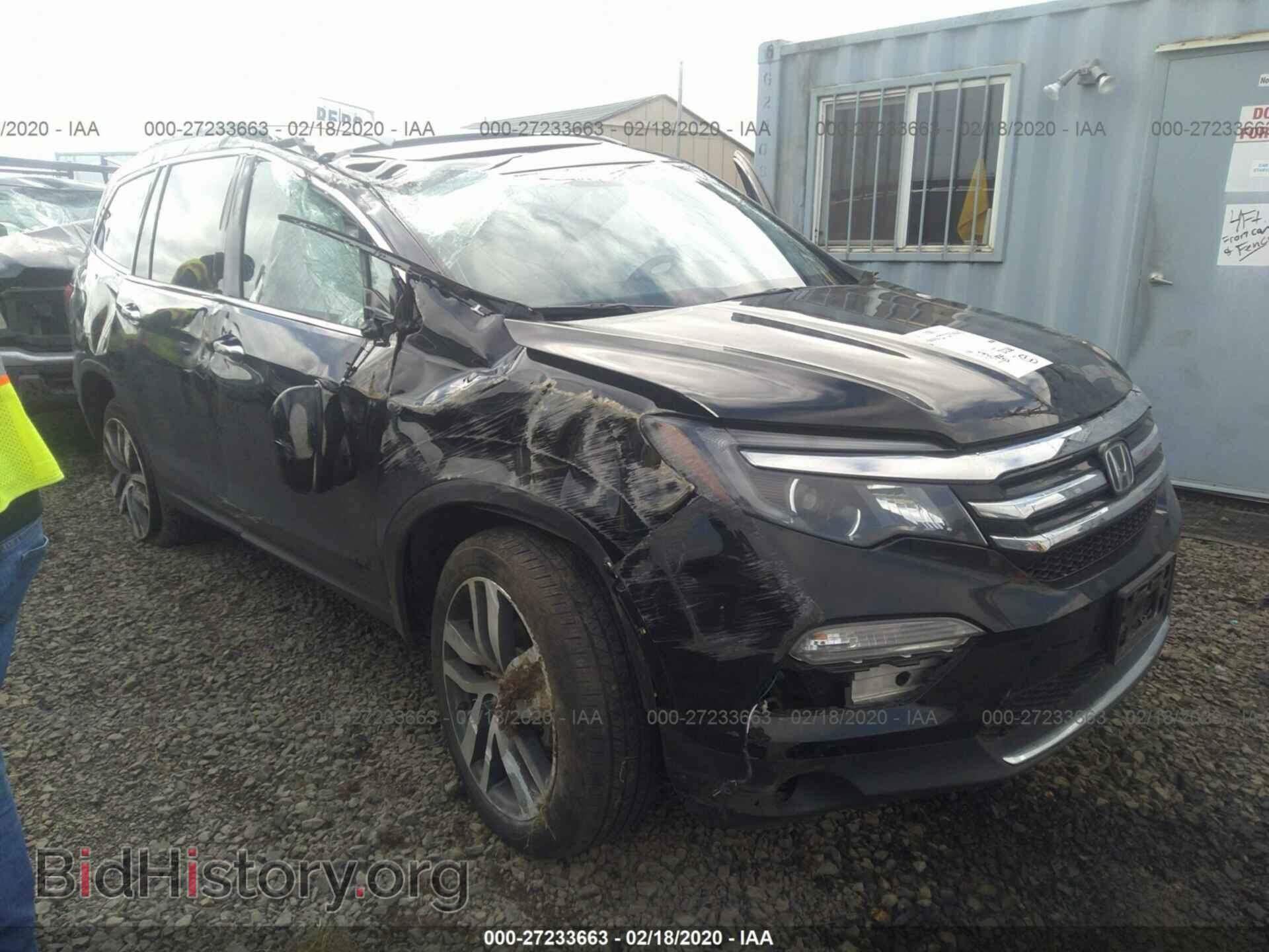 Фотография 5FNYF6H9XJB045022 - HONDA PILOT 2018