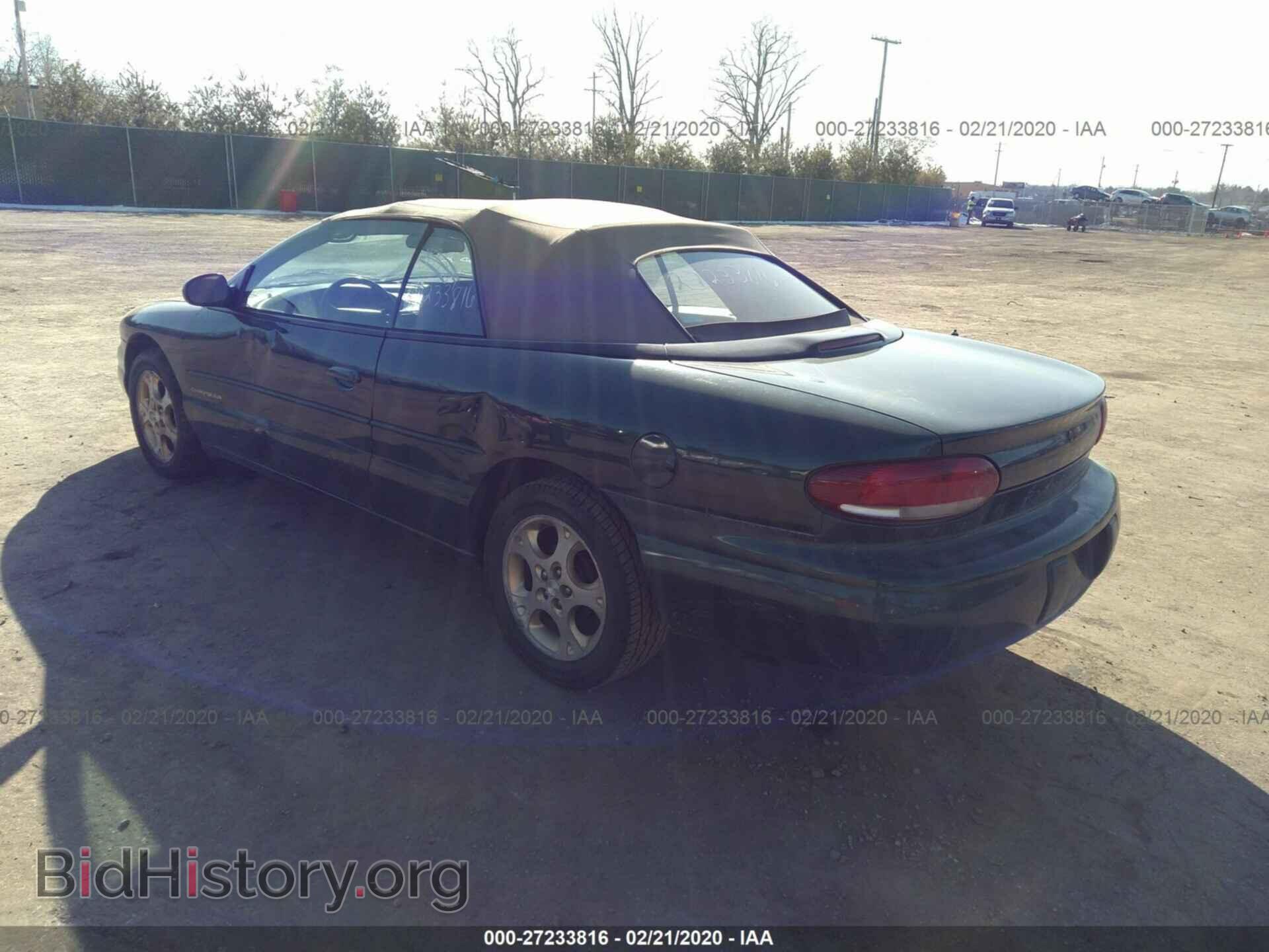 1998 CHRYSLER SEBRING - VIN: 3C3EL55H0WT202152 - Фото 3