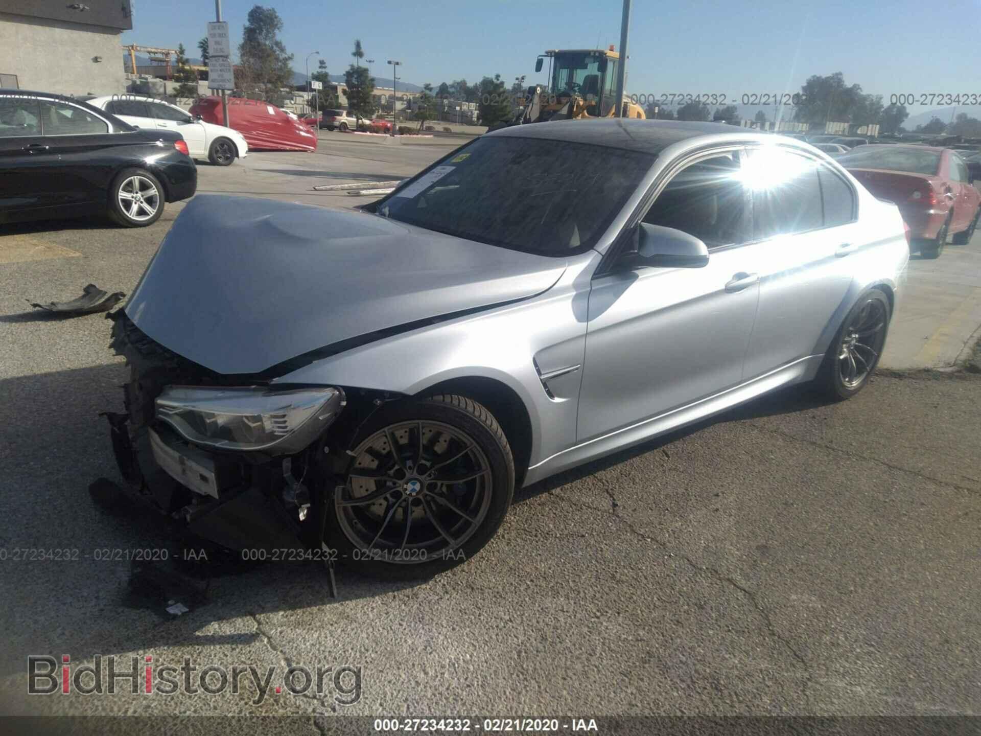 2016 BMW M3 - VIN: WBS8M9C56GP966978 - Фото 2