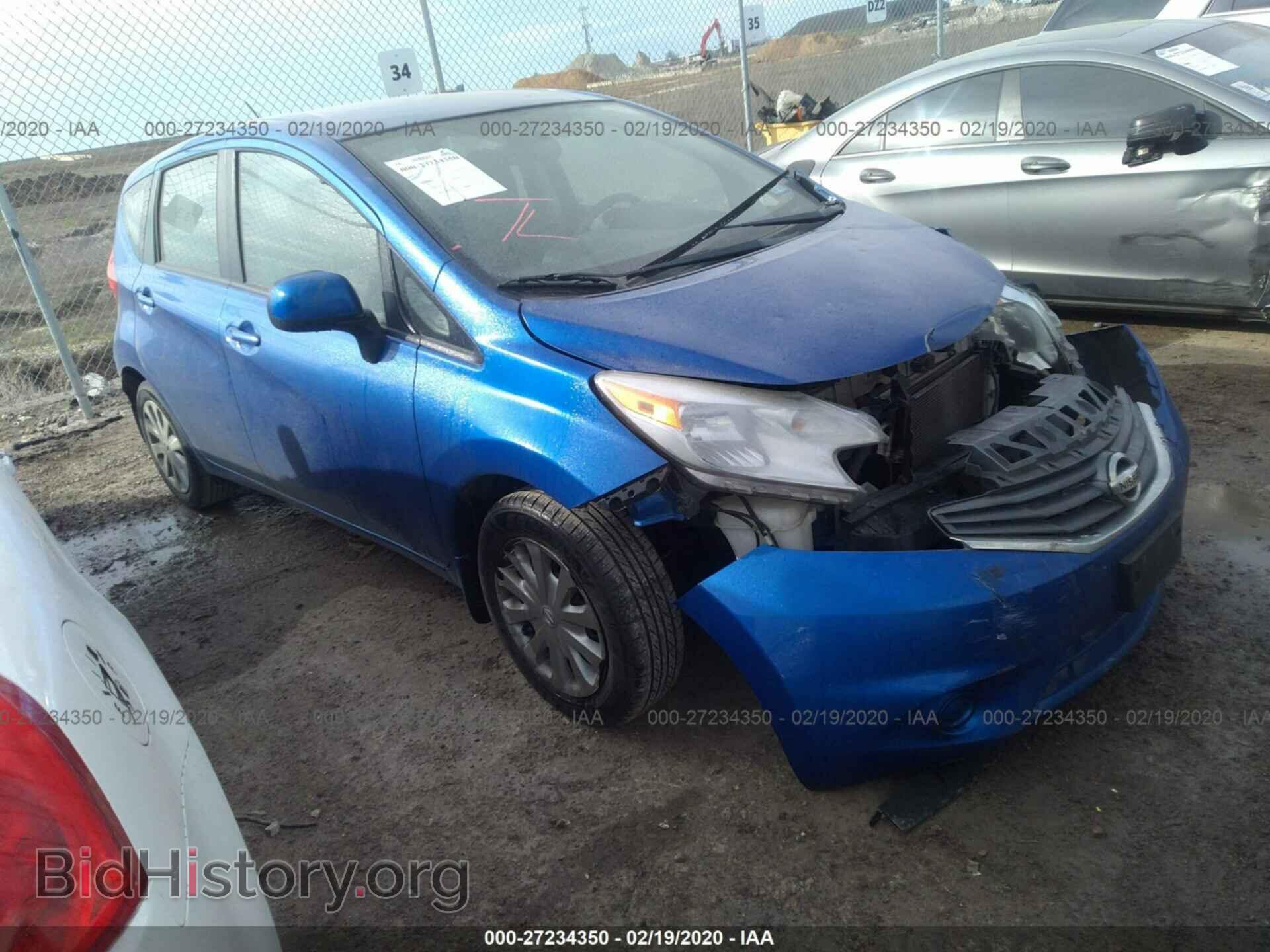 Photo 3N1CE2CPXEL401331 - NISSAN VERSA NOTE 2014