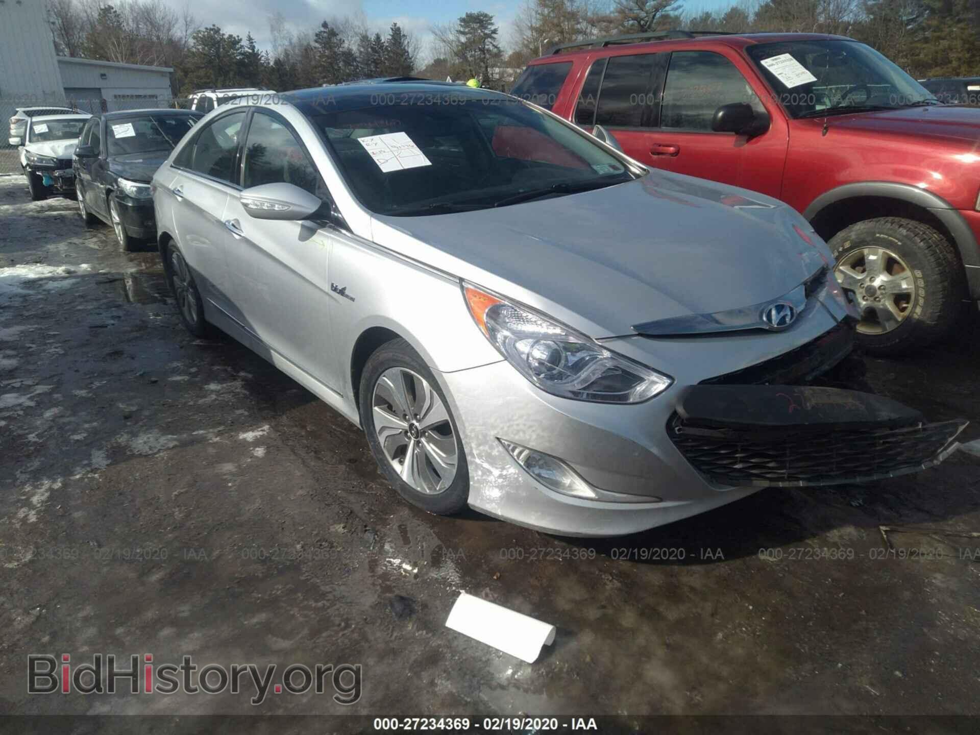 Фотография KMHEC4A43EA103254 - HYUNDAI SONATA 2014