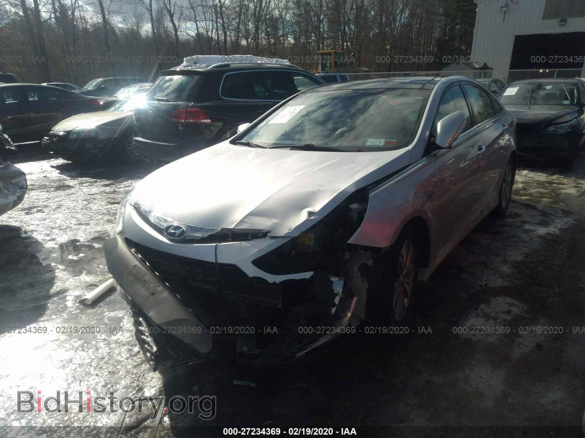 2014 HYUNDAI SONATA - VIN: KMHEC4A43EA103254 - Фото 2