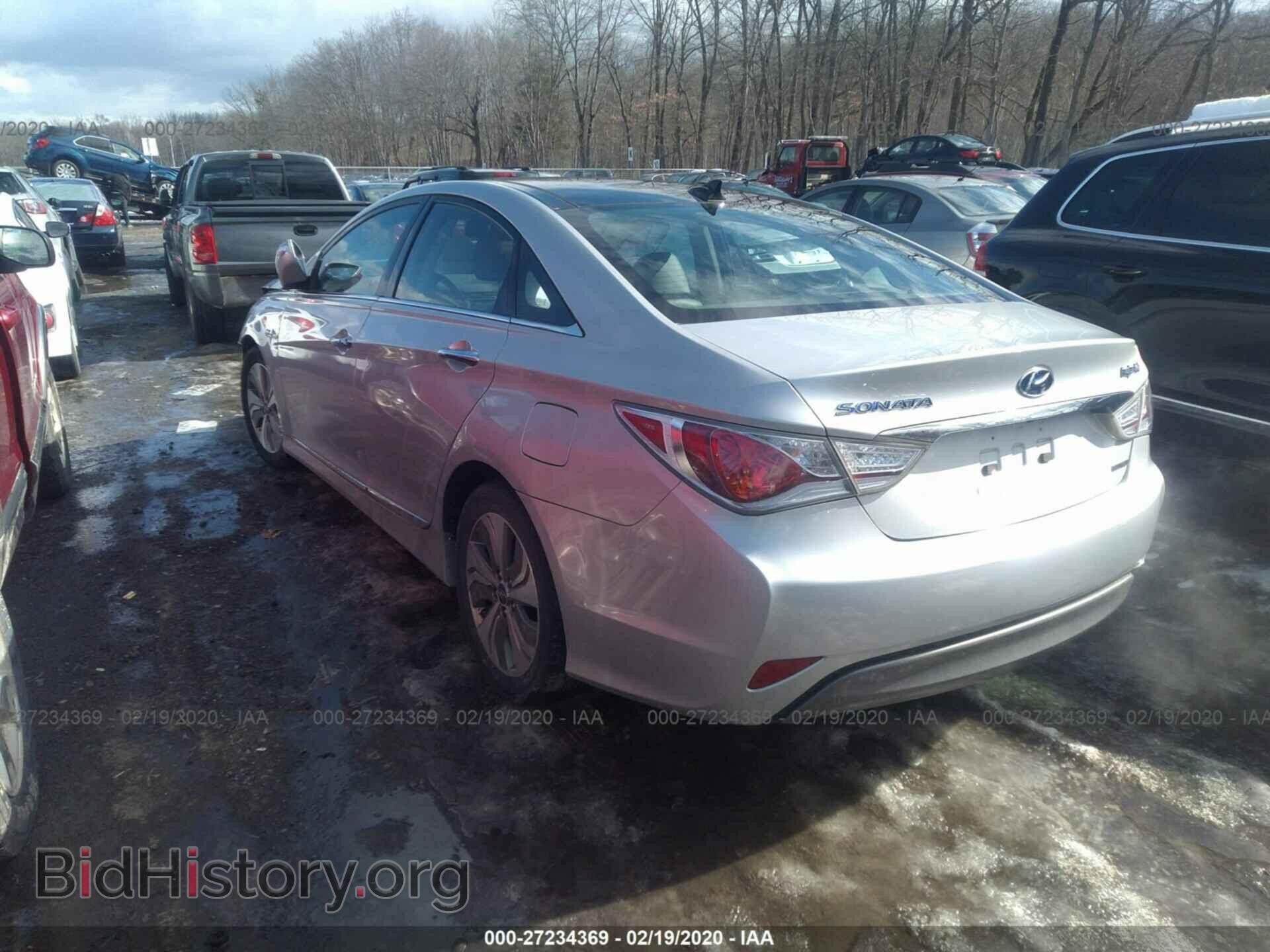 2014 HYUNDAI SONATA - VIN: KMHEC4A43EA103254 - Фото 3
