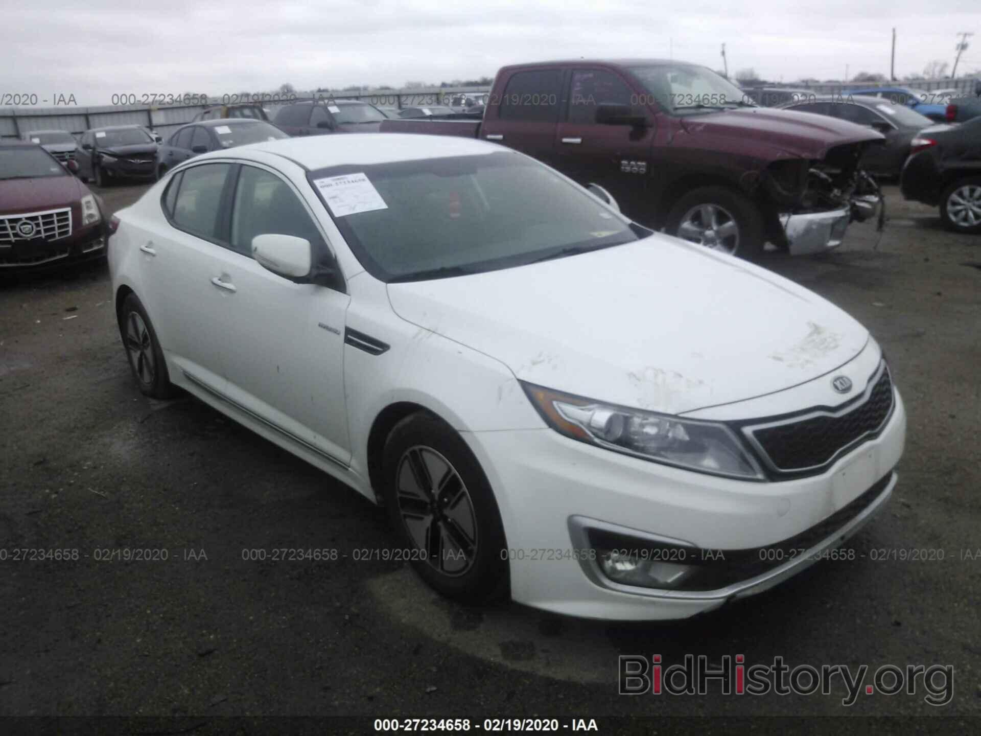 Photo KNAGM4AD3D5043569 - KIA OPTIMA HYBRID 2013