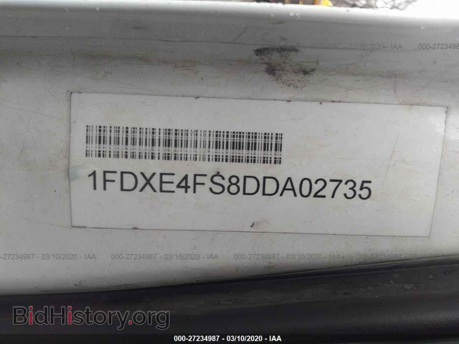 2013 FORD ECONOLINE - VIN: 1FDXE4FS8DDA02735 - Фото 9