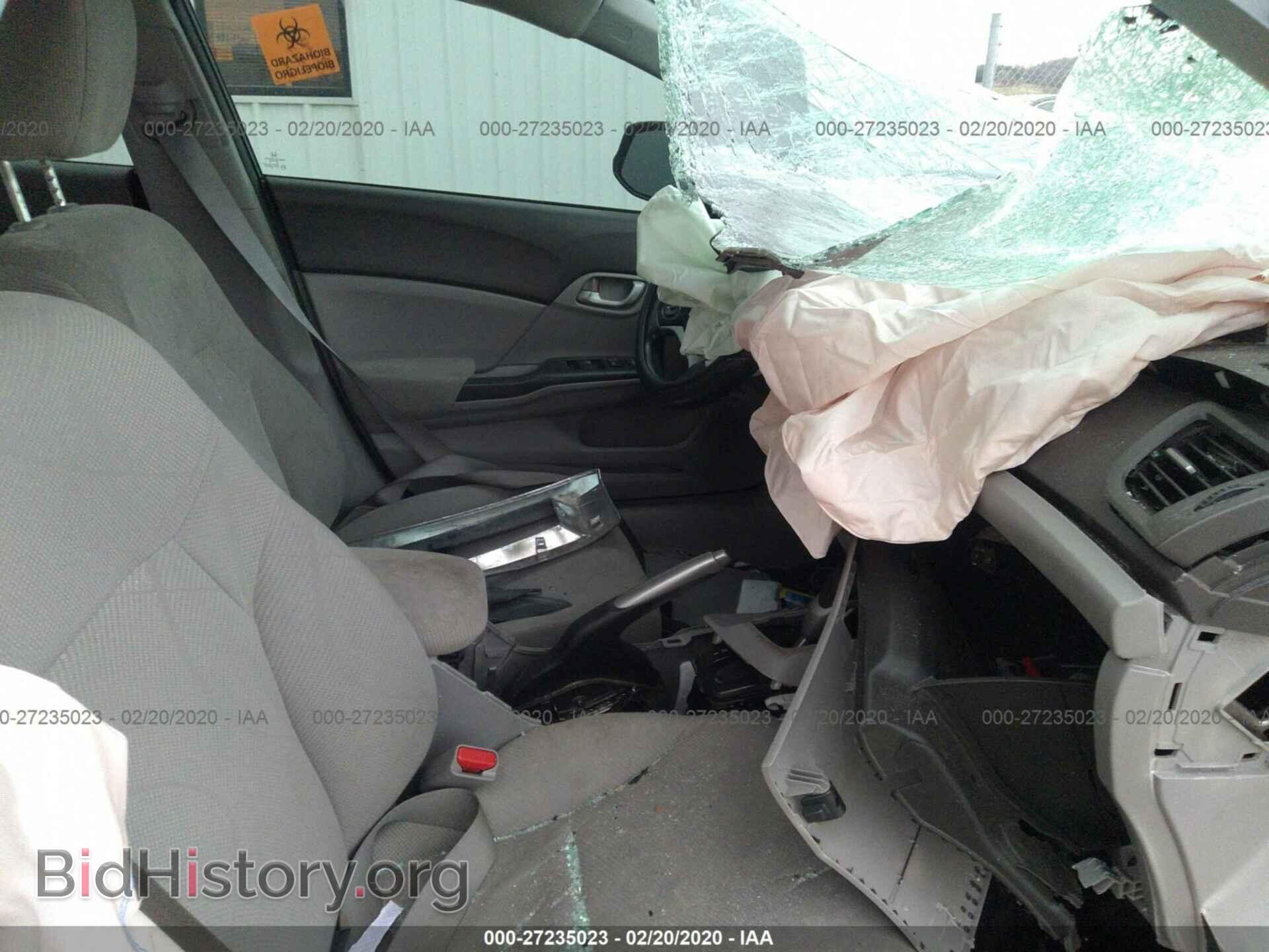 2012 HONDA CIVIC - VIN: 2HGFB2F55CH577241 - Фото 5