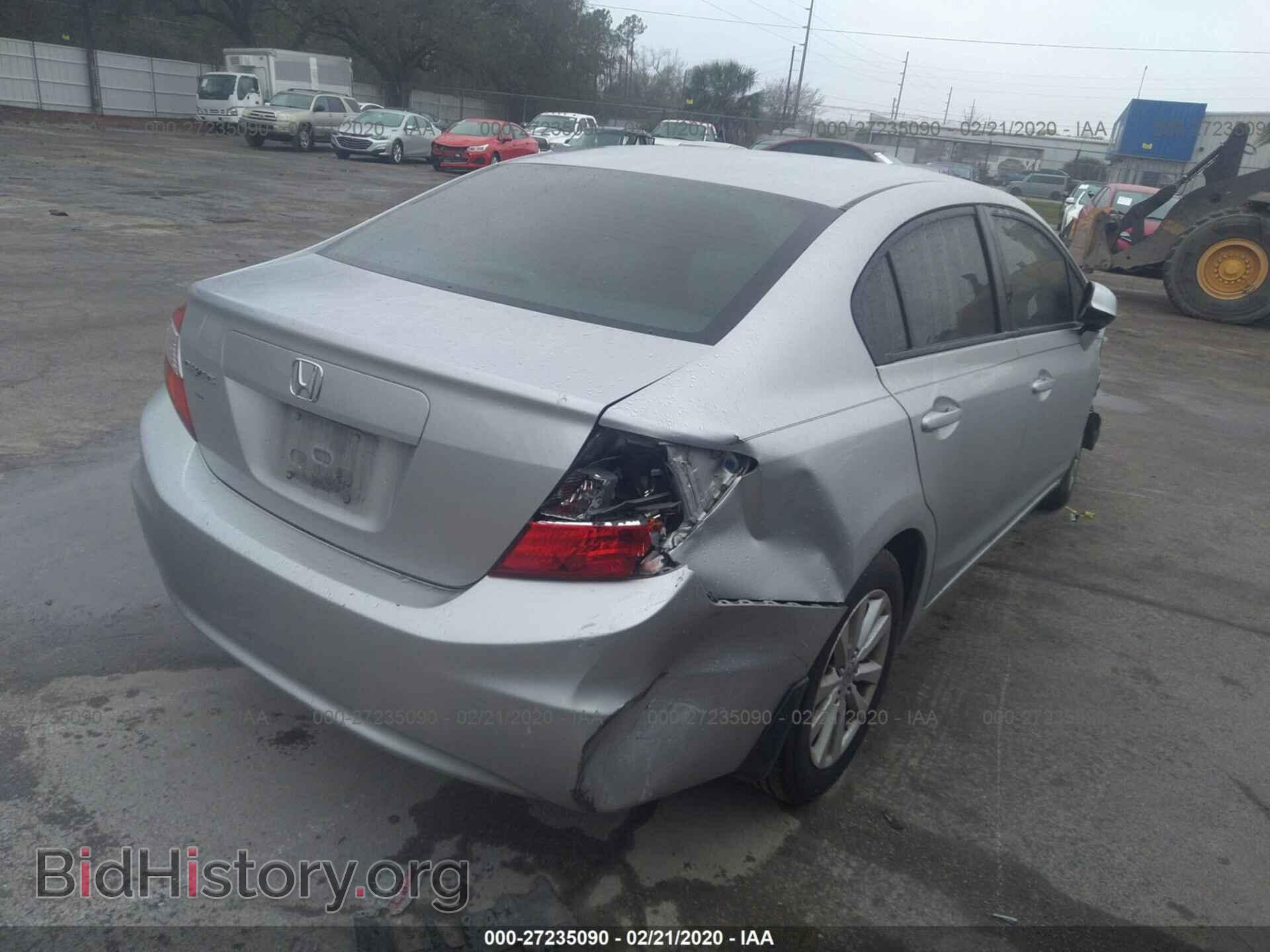 2012 HONDA CIVIC - VIN: 19XFB2F83CE036130 - Photo 4