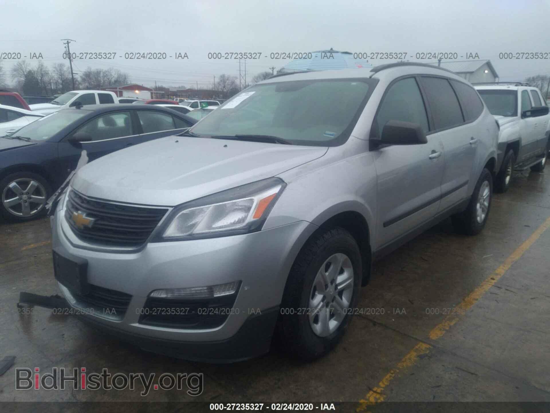 2013 CHEVROLET TRAVERSE - VIN: 1GNKRFED9DJ227112 - Фото 2