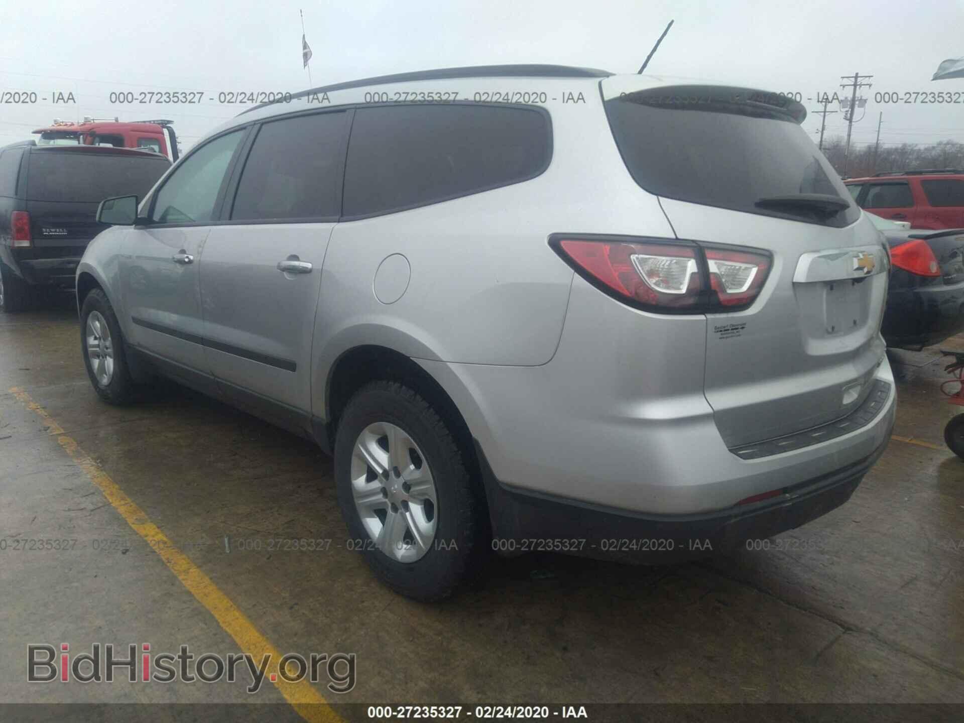 2013 CHEVROLET TRAVERSE - VIN: 1GNKRFED9DJ227112 - Фото 3