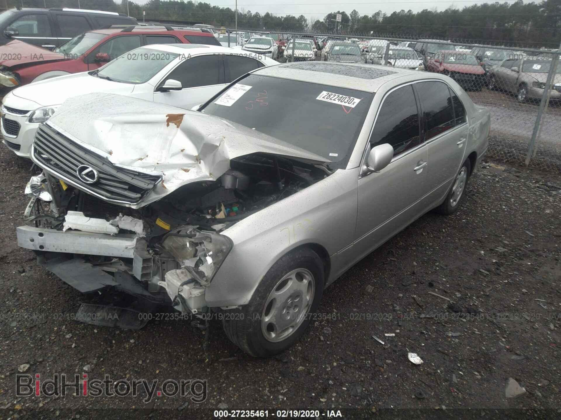 2001 LEXUS LS - VIN: JTHBN30F010040403 - Фото 2