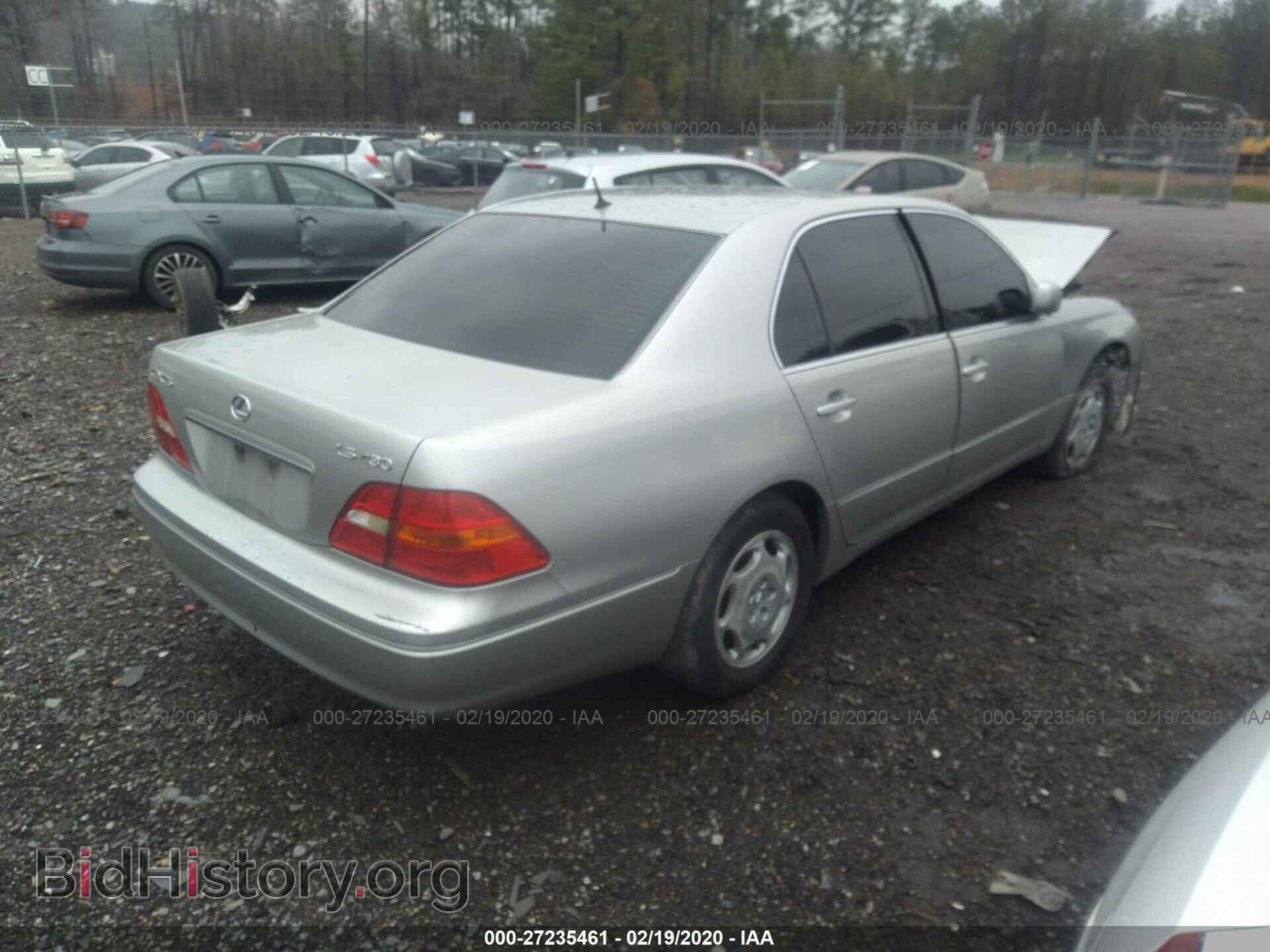 2001 LEXUS LS - VIN: JTHBN30F010040403 - Фото 4