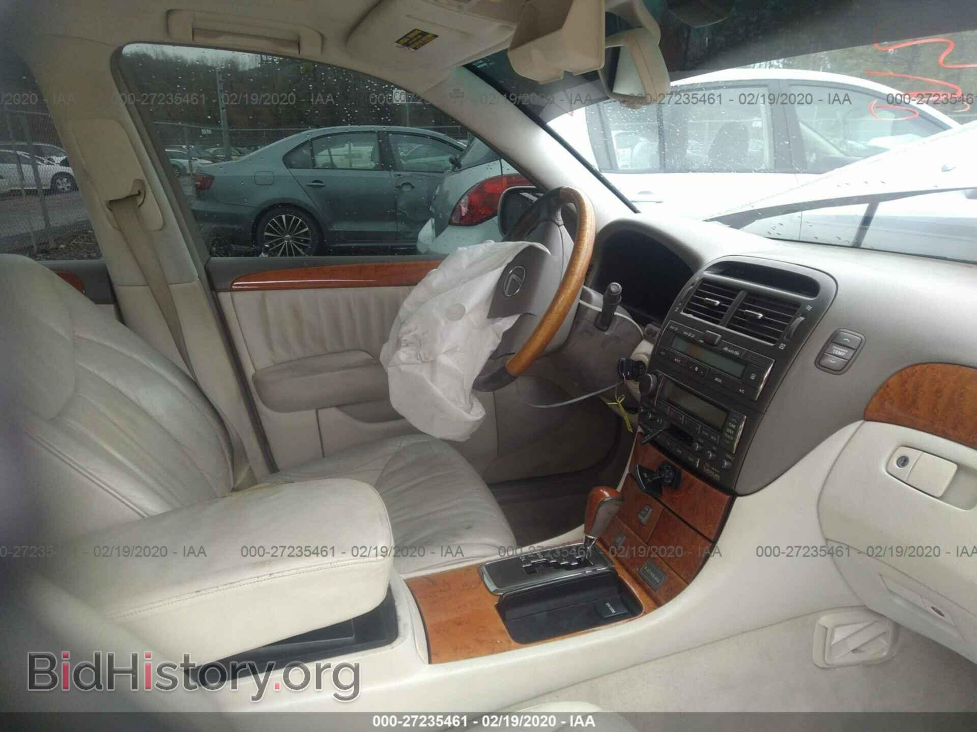 2001 LEXUS LS - VIN: JTHBN30F010040403 - Фото 5