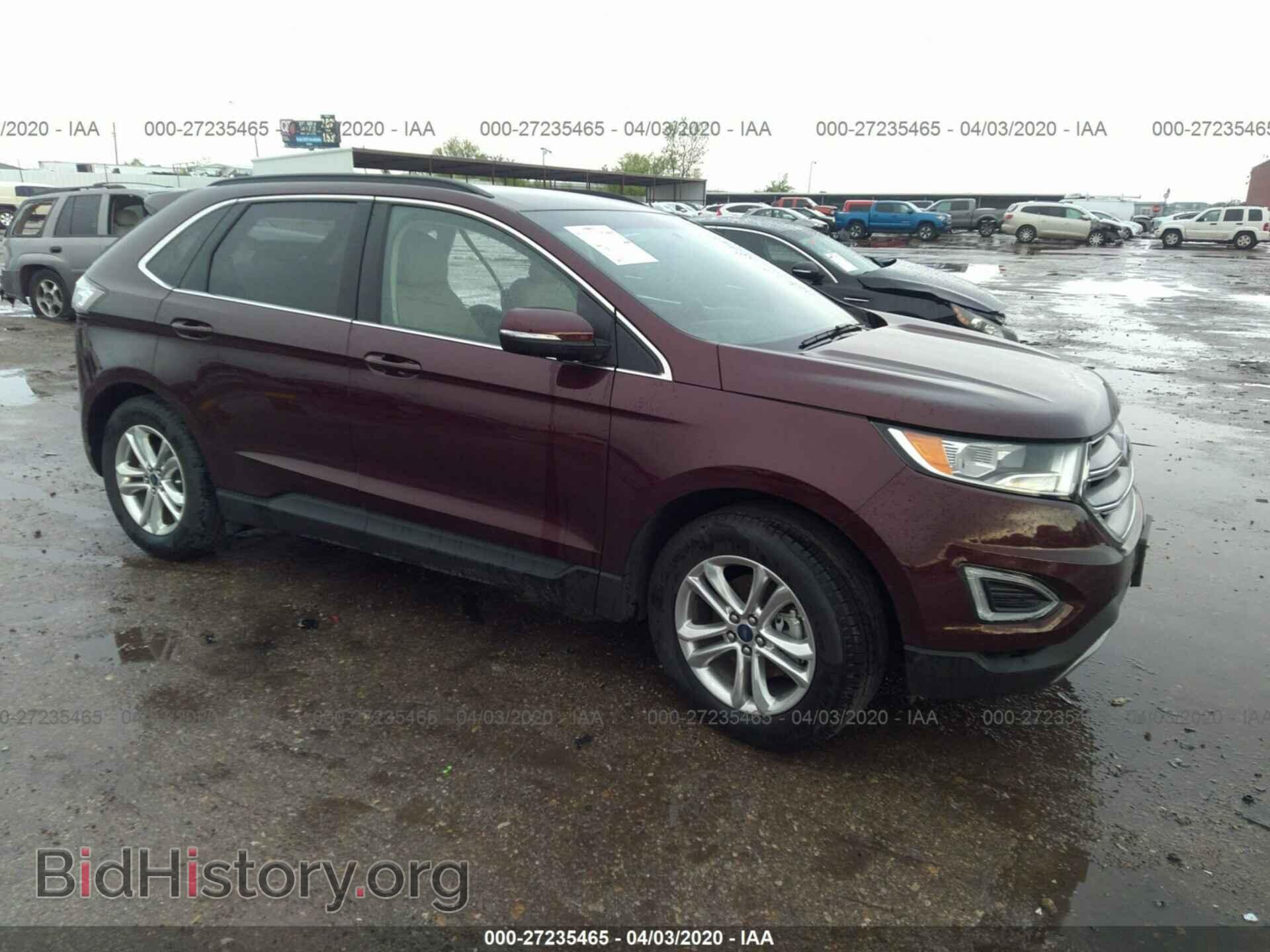 Фотография 2FMPK3J99HBB61668 - FORD EDGE 2017