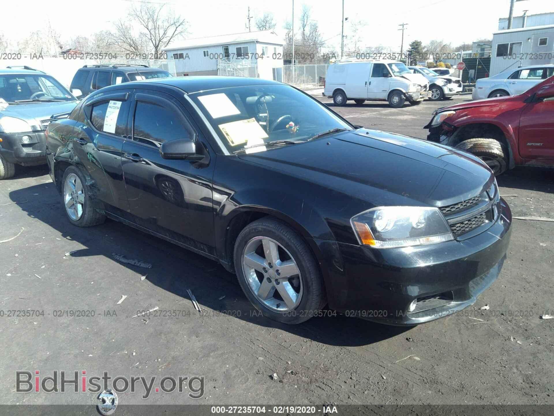 Фотография 1C3CDZCB9DN544304 - DODGE AVENGER 2013