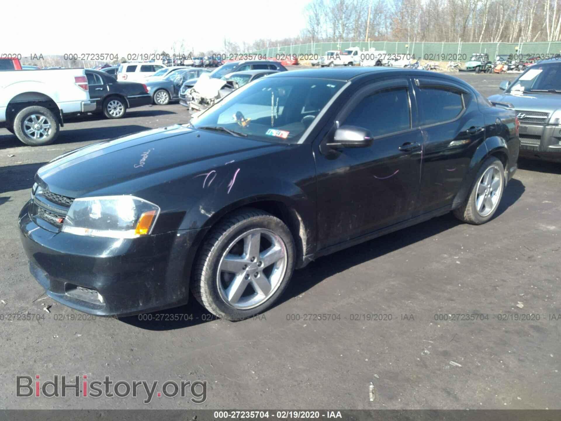 2013 DODGE AVENGER - VIN: 1C3CDZCB9DN544304 - Фото 2