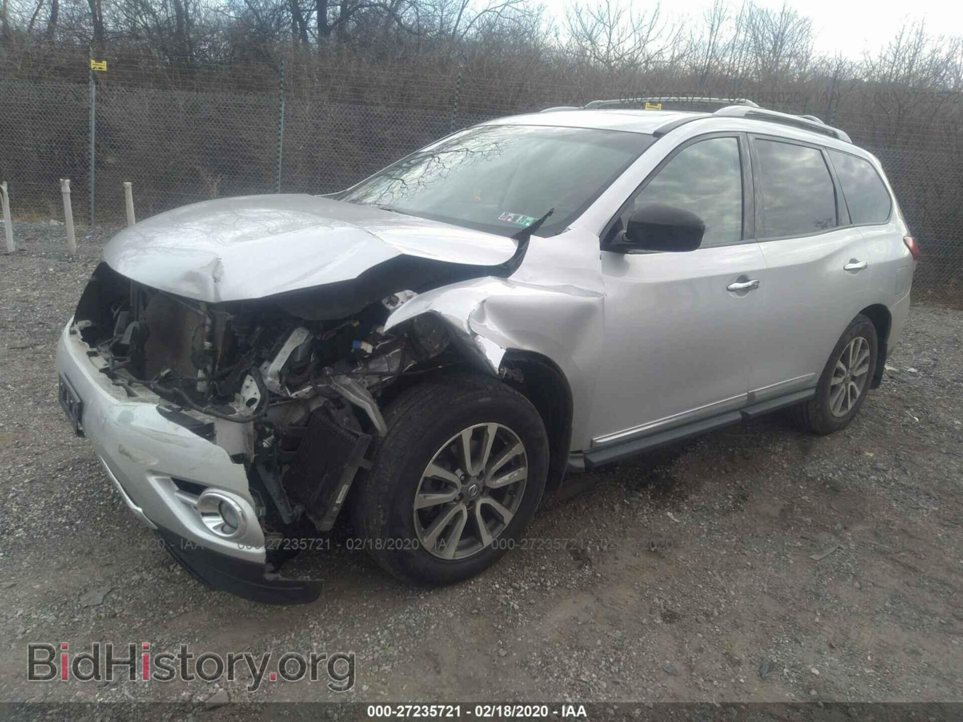 2013 NISSAN PATHFINDER - VIN: 5N1AR2MM2DC603308 - Фото 2