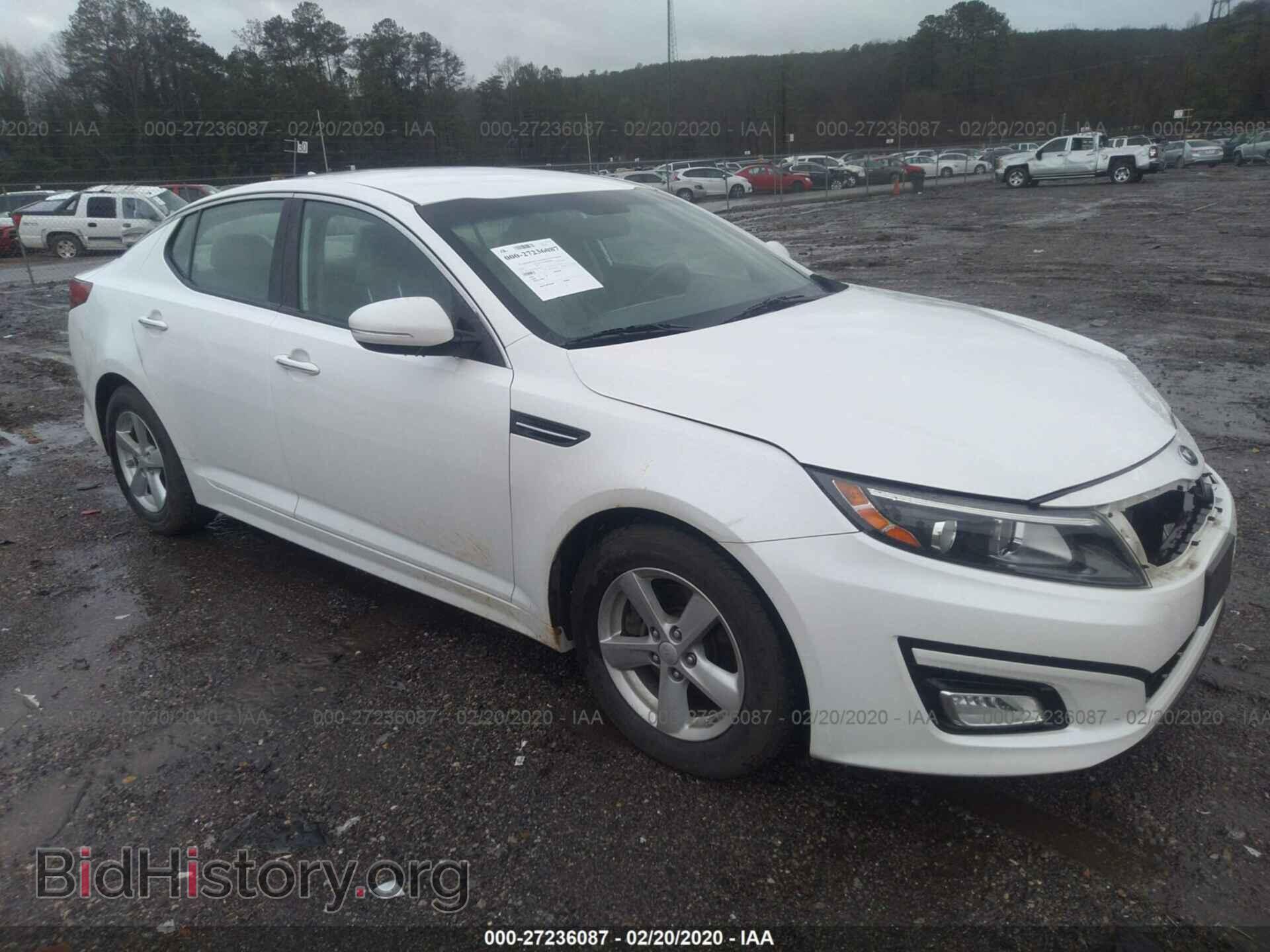 Фотография KNAGM4A79E5488782 - KIA OPTIMA 2014