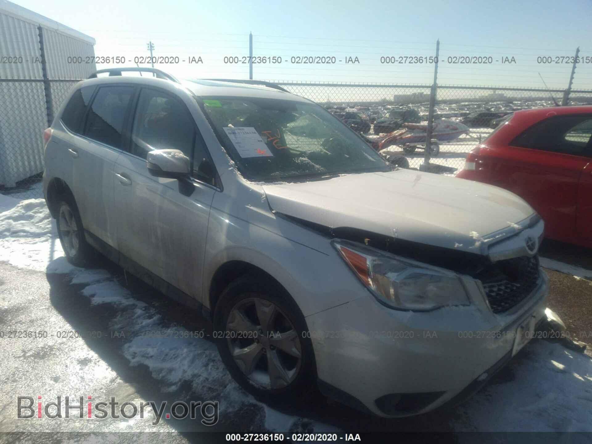 Фотография JF2SJAMC0EH497237 - SUBARU FORESTER 2014
