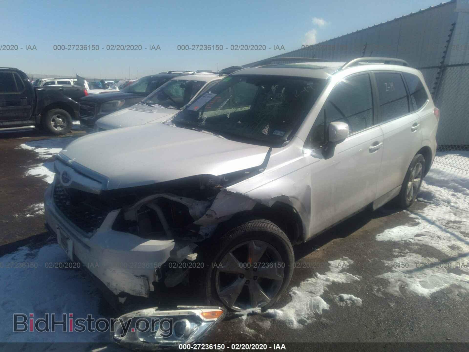 2014 SUBARU FORESTER - VIN: JF2SJAMC0EH497237 - Фото 2