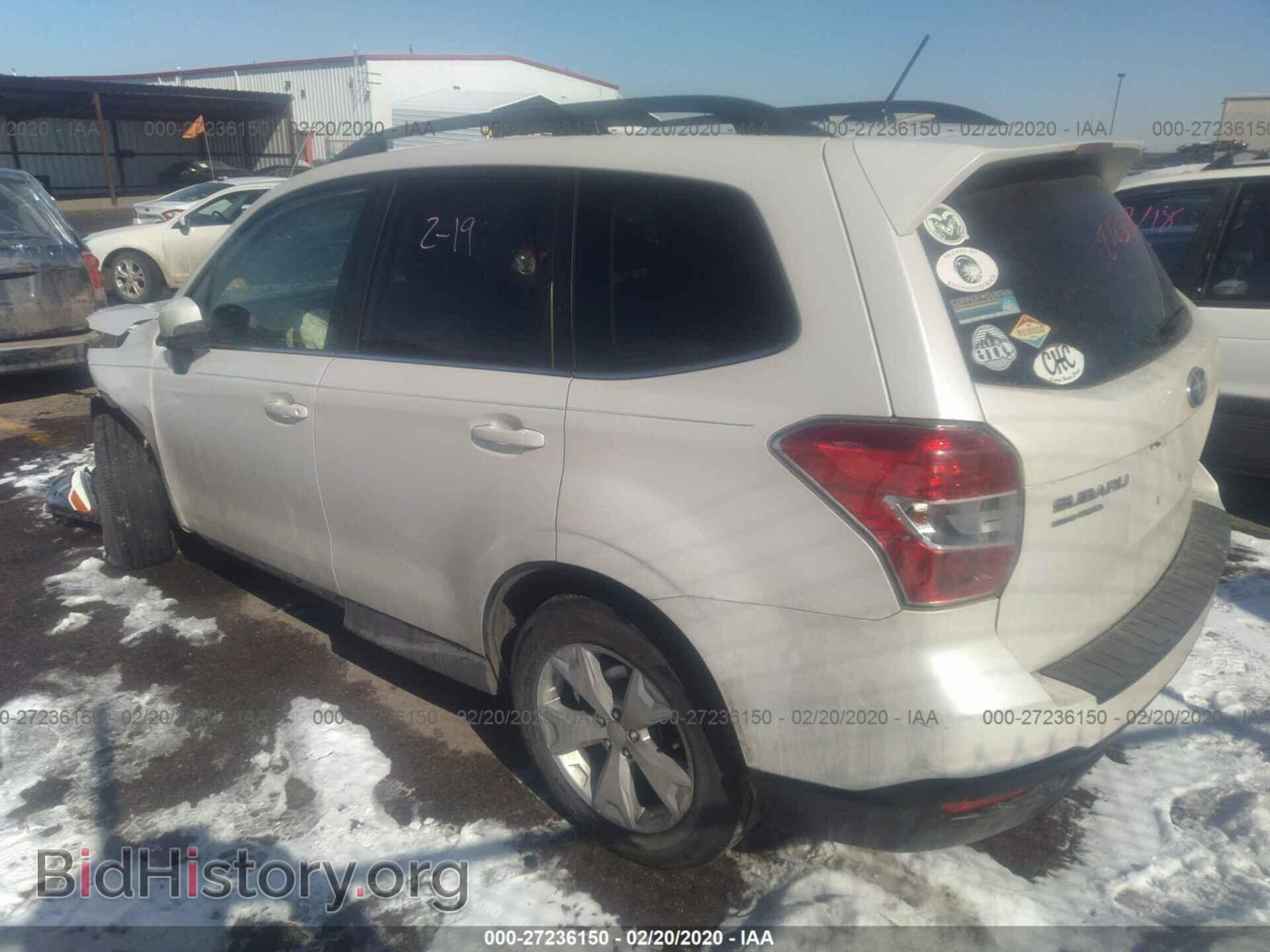 2014 SUBARU FORESTER - VIN: JF2SJAMC0EH497237 - Фото 3