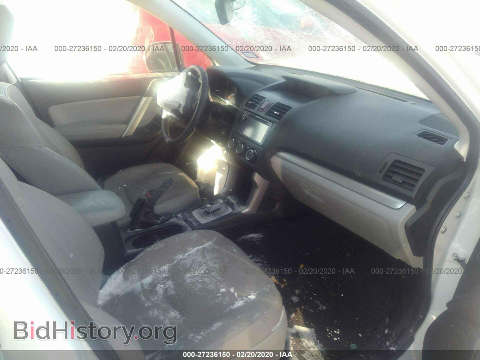 2014 SUBARU FORESTER - VIN: JF2SJAMC0EH497237 - Фото 5