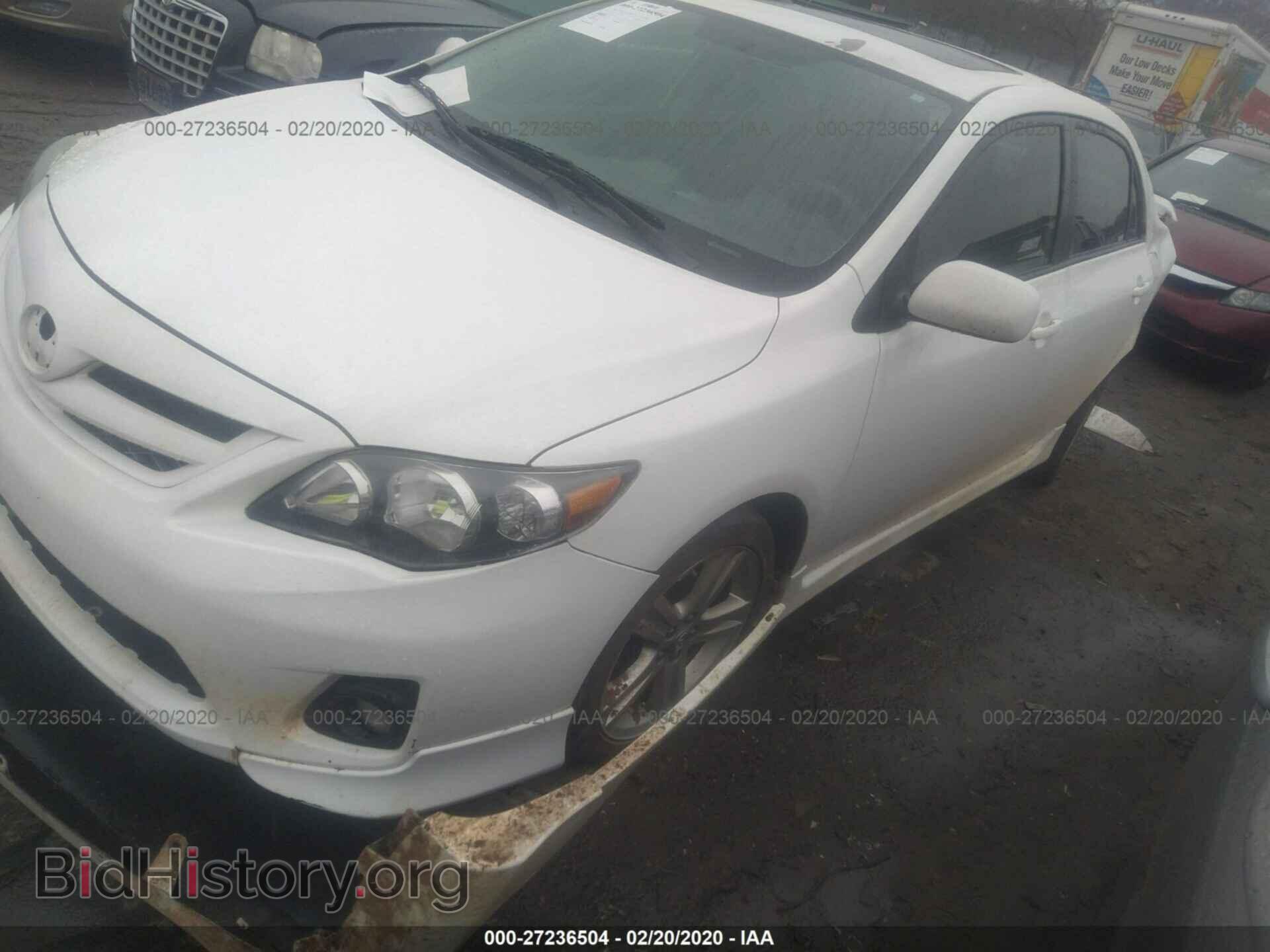 2013 TOYOTA COROLLA - VIN: 5YFBU4EE5DP184498 - Фото 2