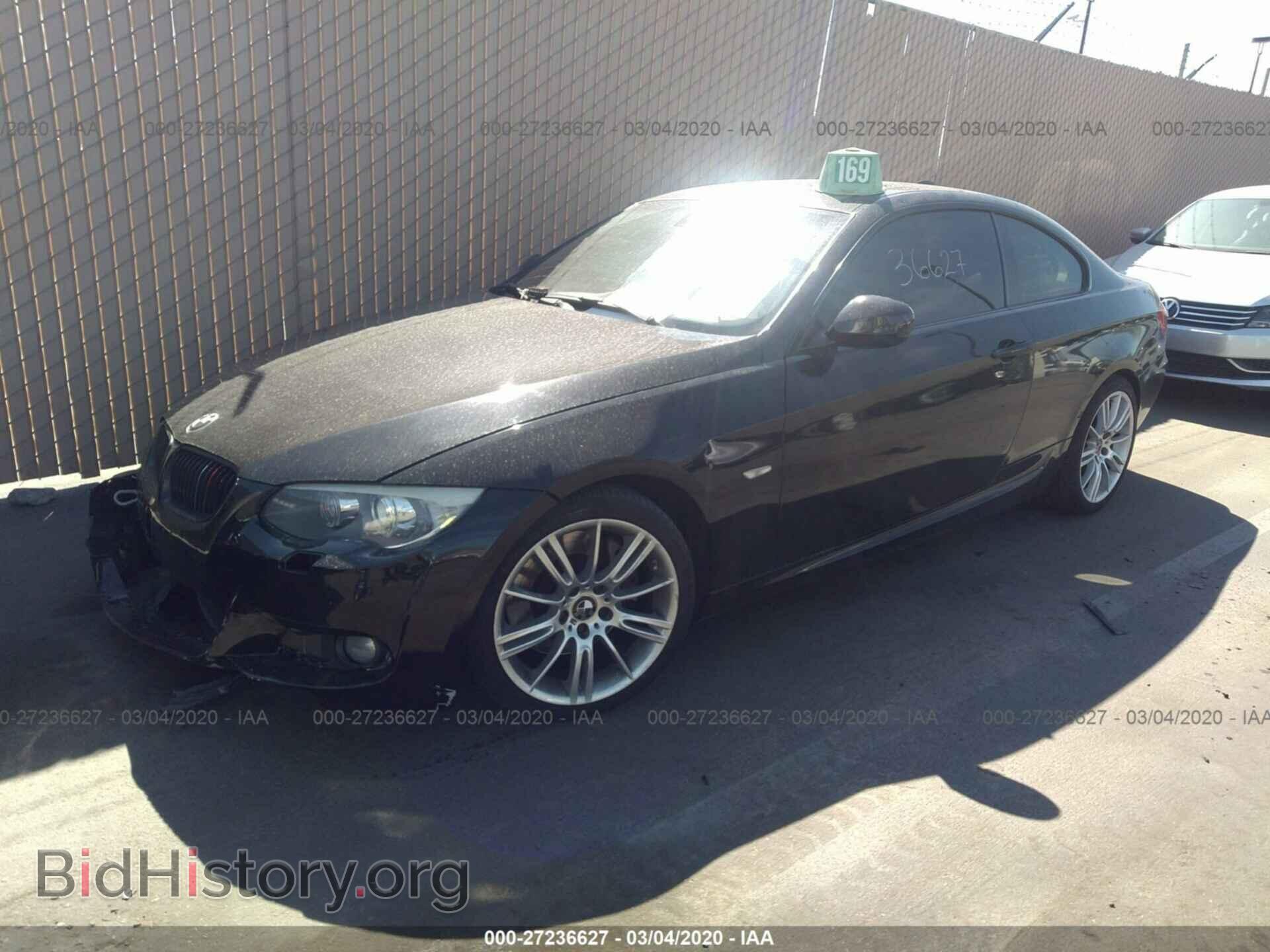 2011 BMW 335 - VIN: WBAKG7C57BE262525 - Фото 2