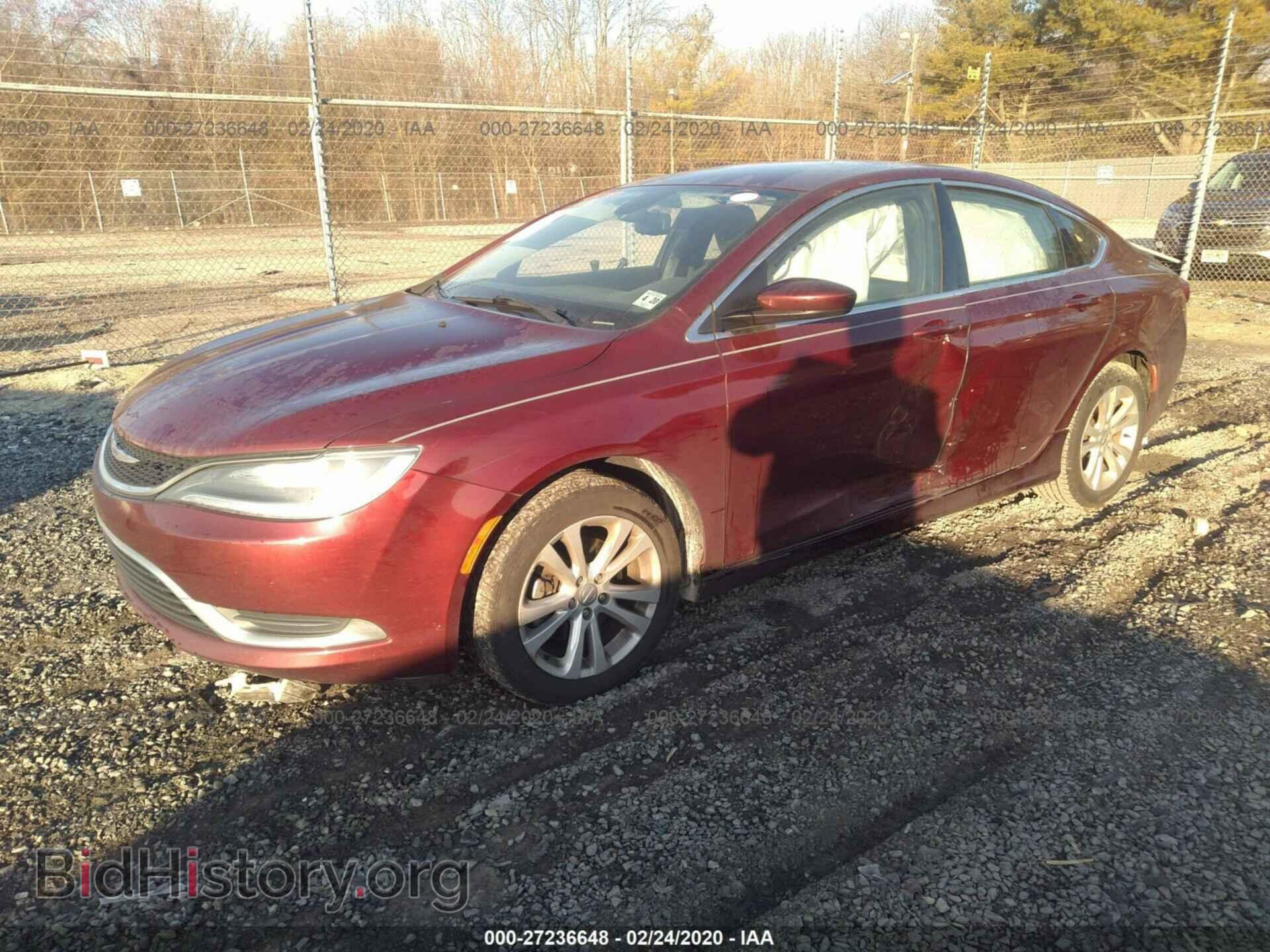 2015 CHRYSLER 200 - VIN: 1C3CCCABXFN699482 - Фото 2