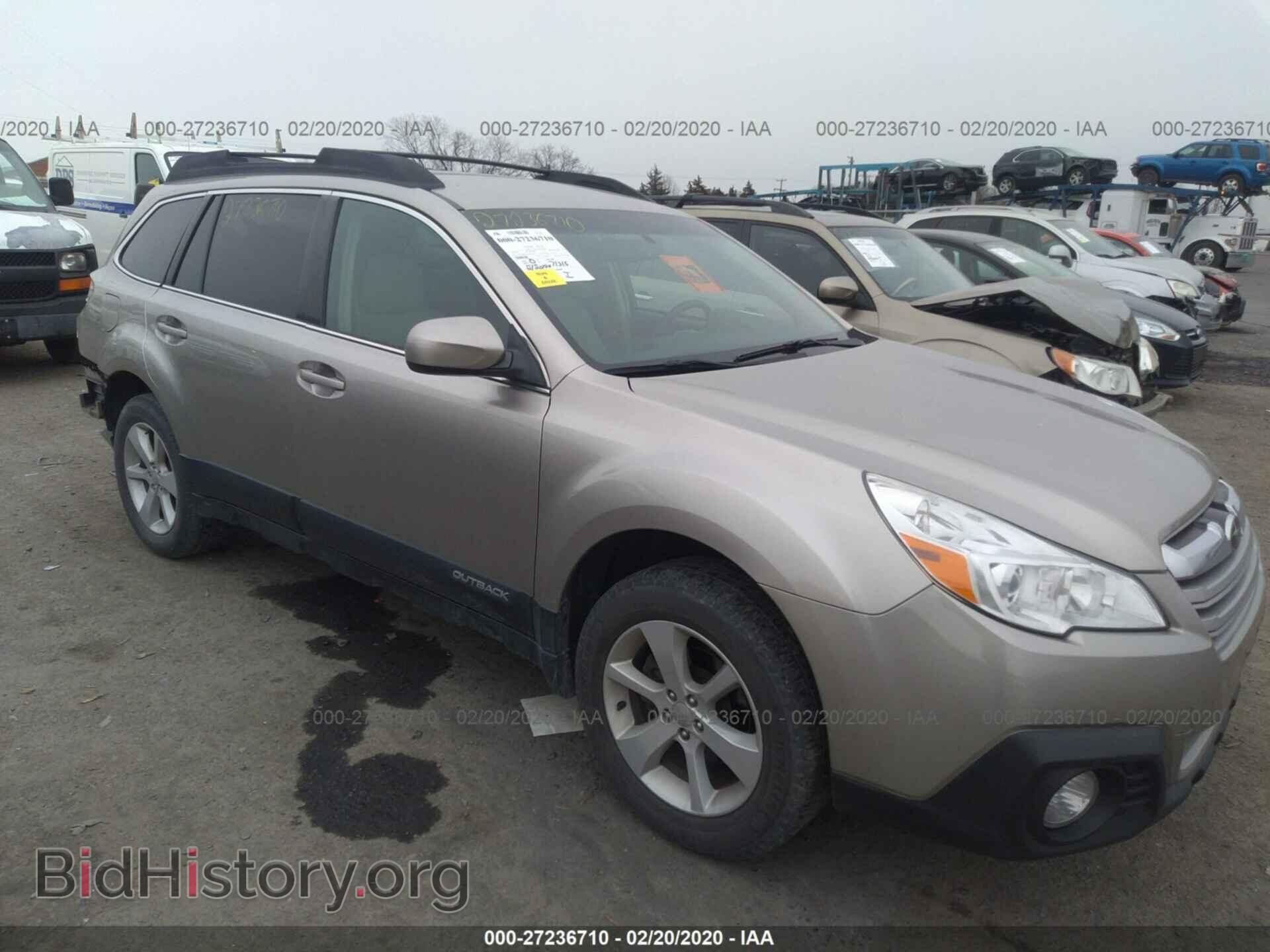 Фотография 4S4BRBCC9E3321942 - SUBARU OUTBACK 2014