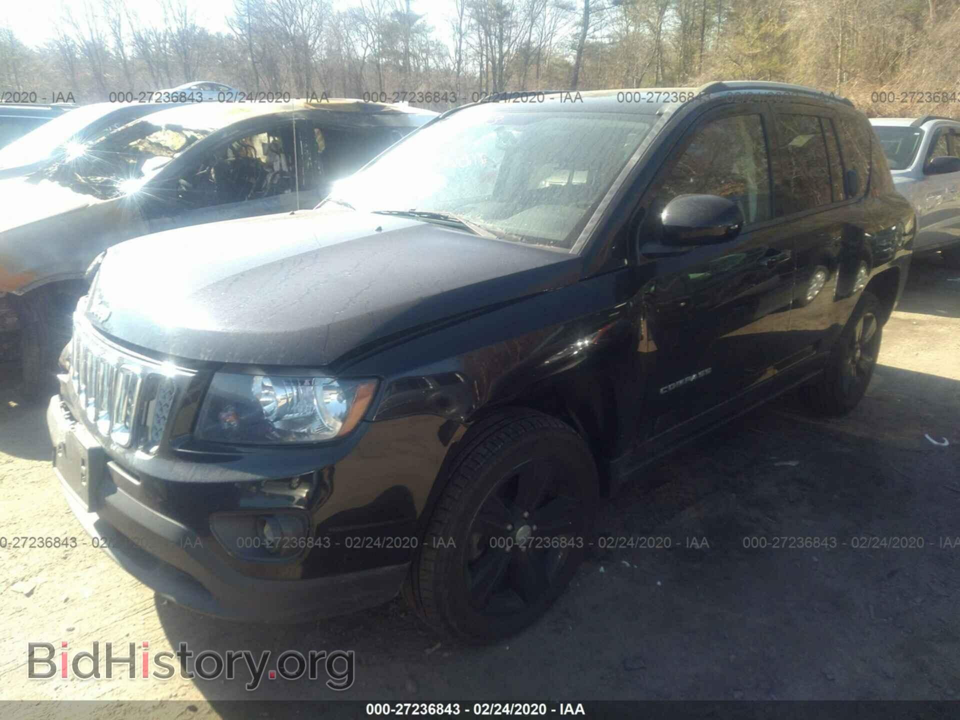 2016 JEEP COMPASS - VIN: 1C4NJDEB1GD598610 - Фото 2
