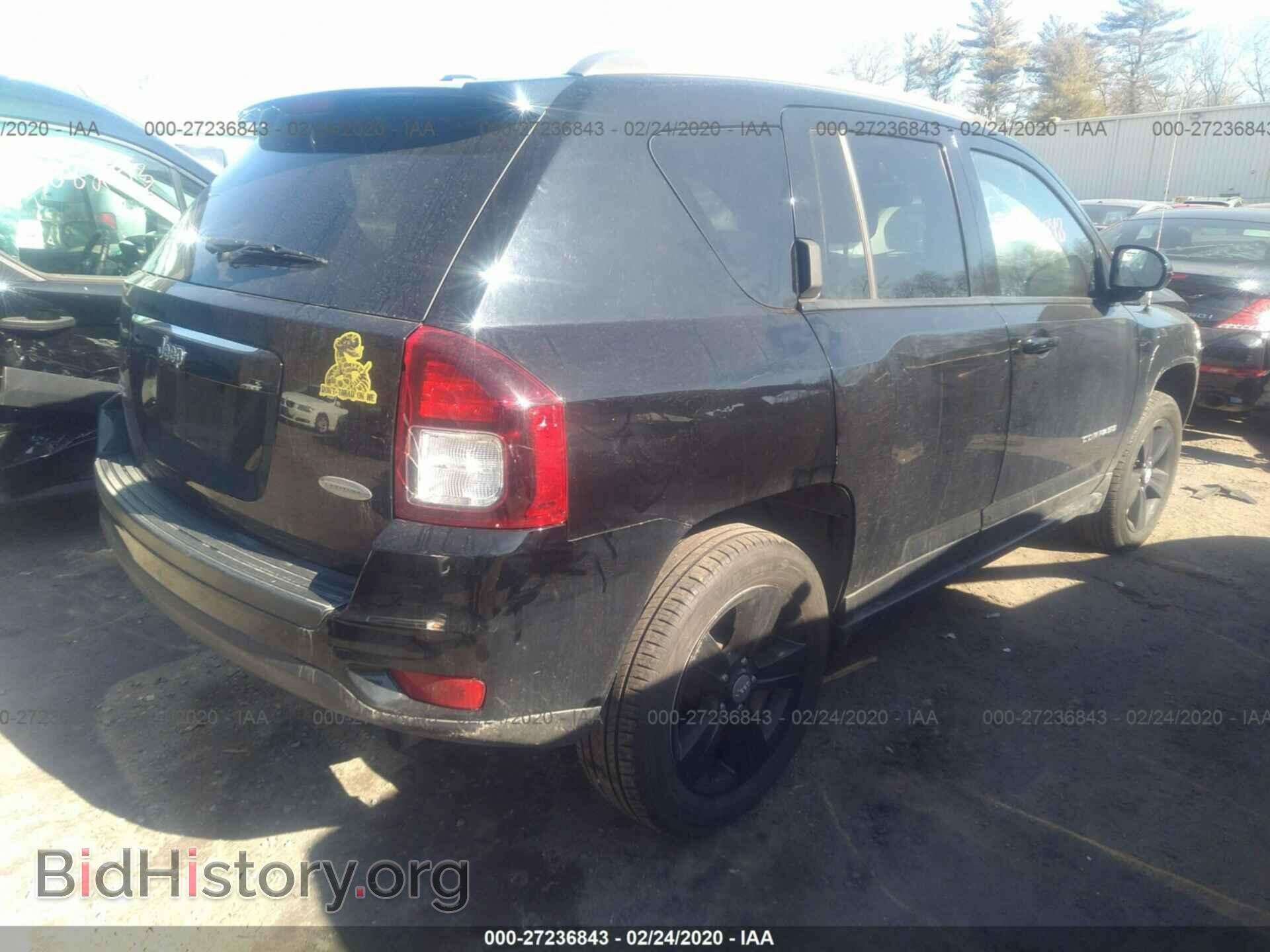 2016 JEEP COMPASS - VIN: 1C4NJDEB1GD598610 - Фото 4