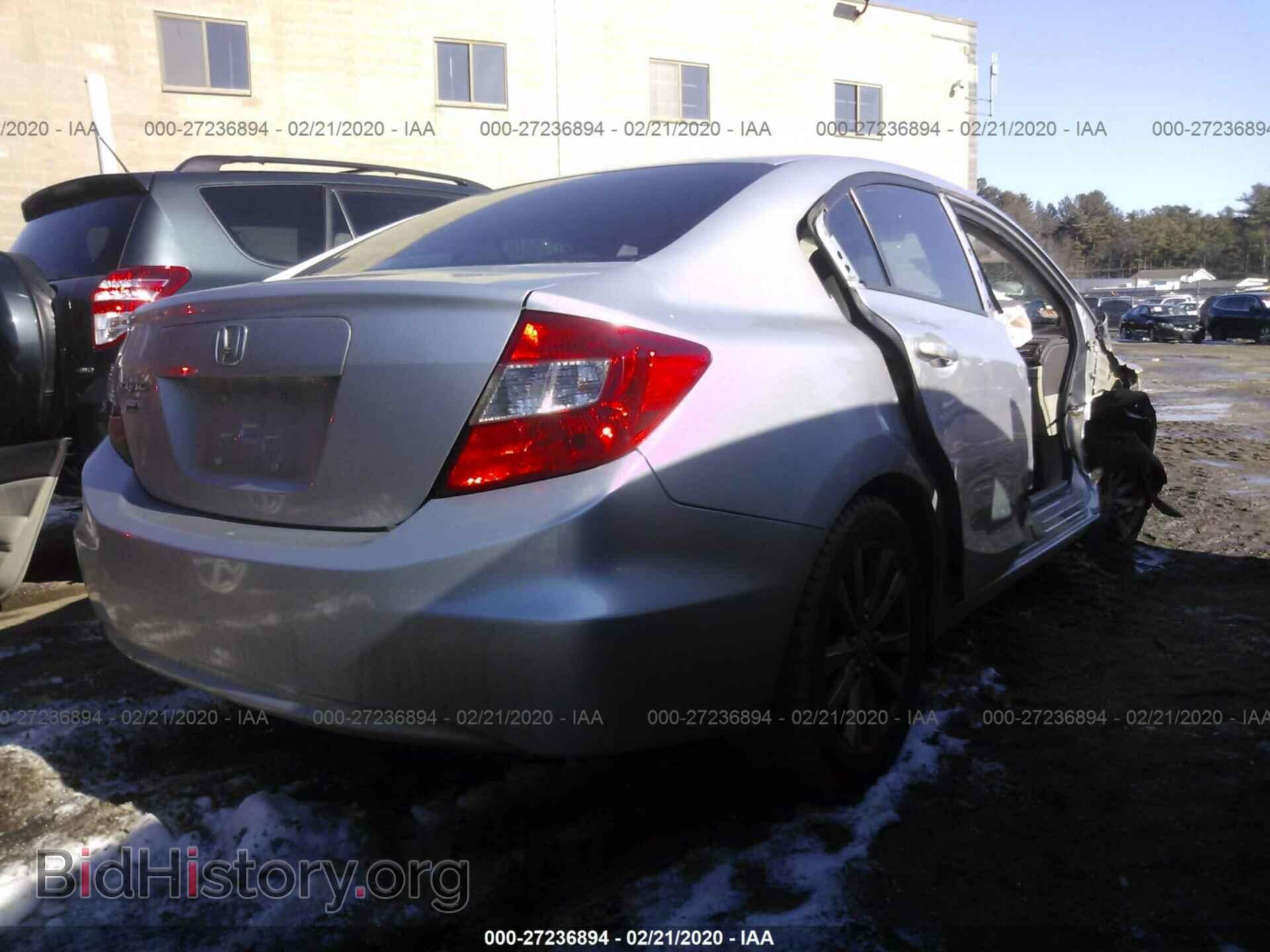 2012 HONDA CIVIC - VIN: 2HGFB2F91CH328938 - Photo 4