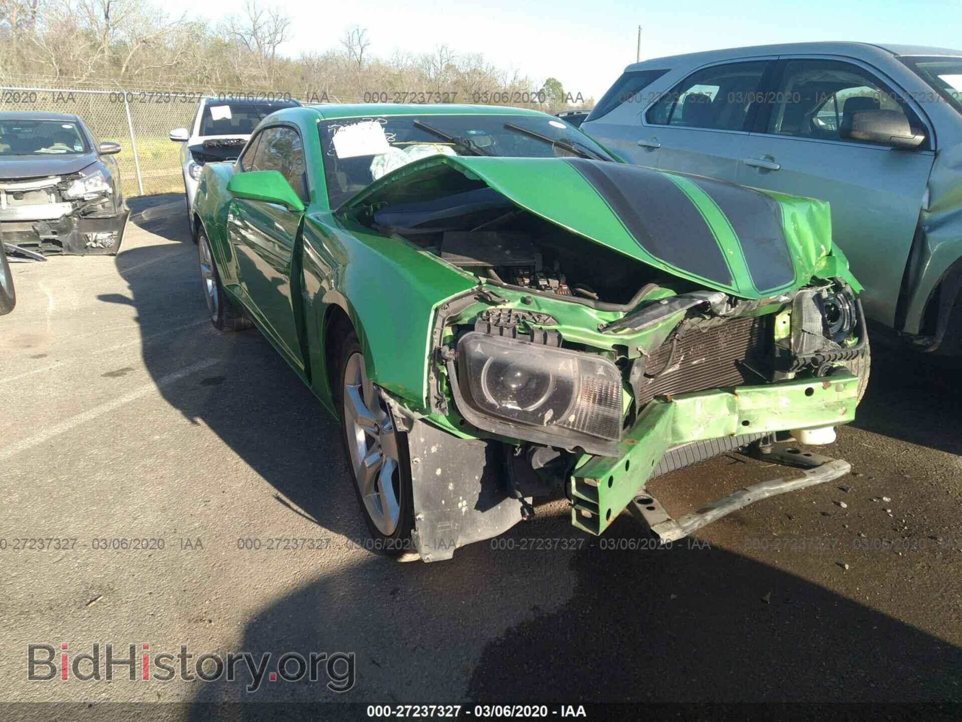 Photo 2G1FB1ED0B9139438 - CHEVROLET CAMARO 2011