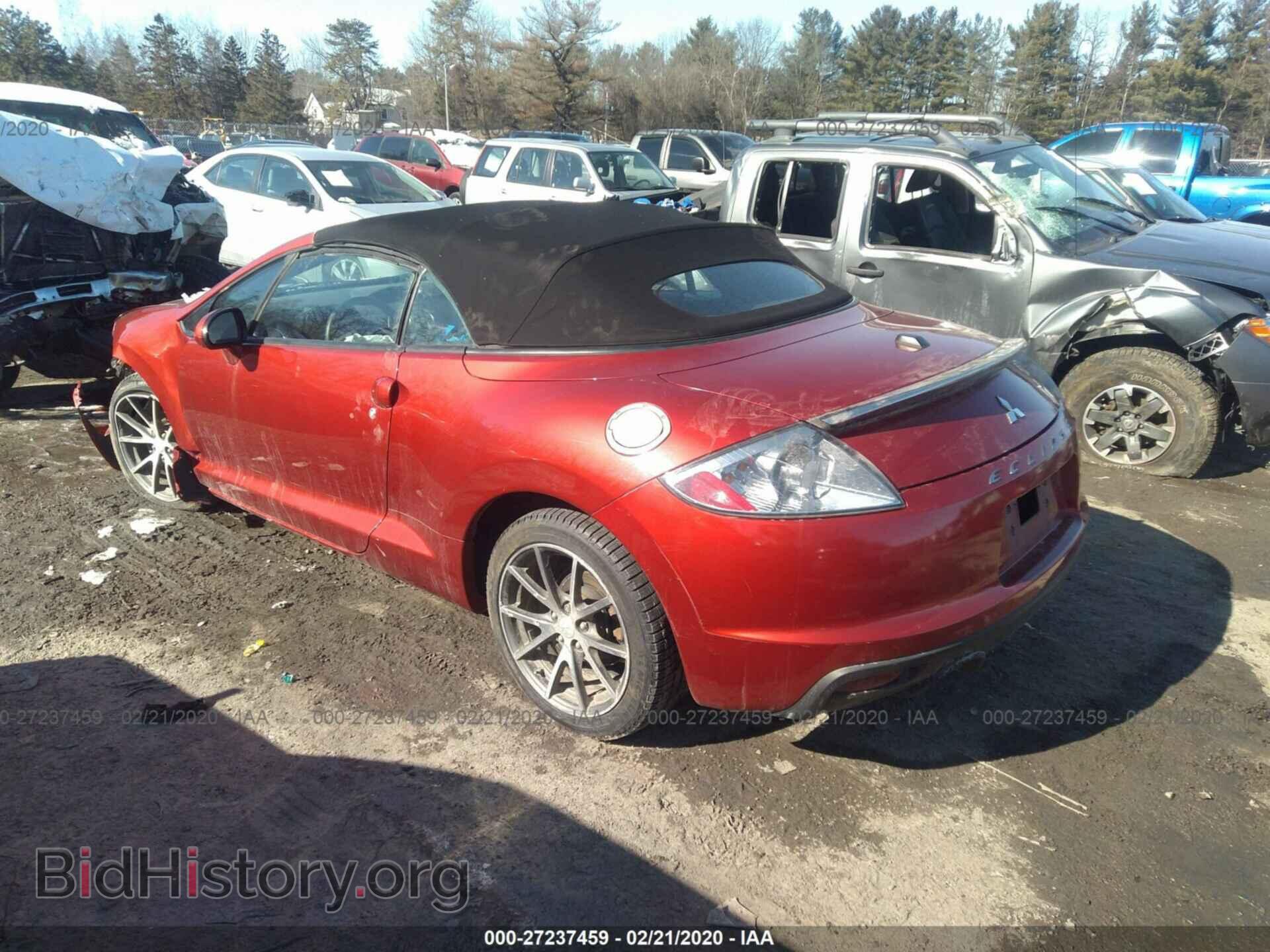 2011 MITSUBISHI ECLIPSE - VIN: 4A37L5EF5BE001955 - Фото 3