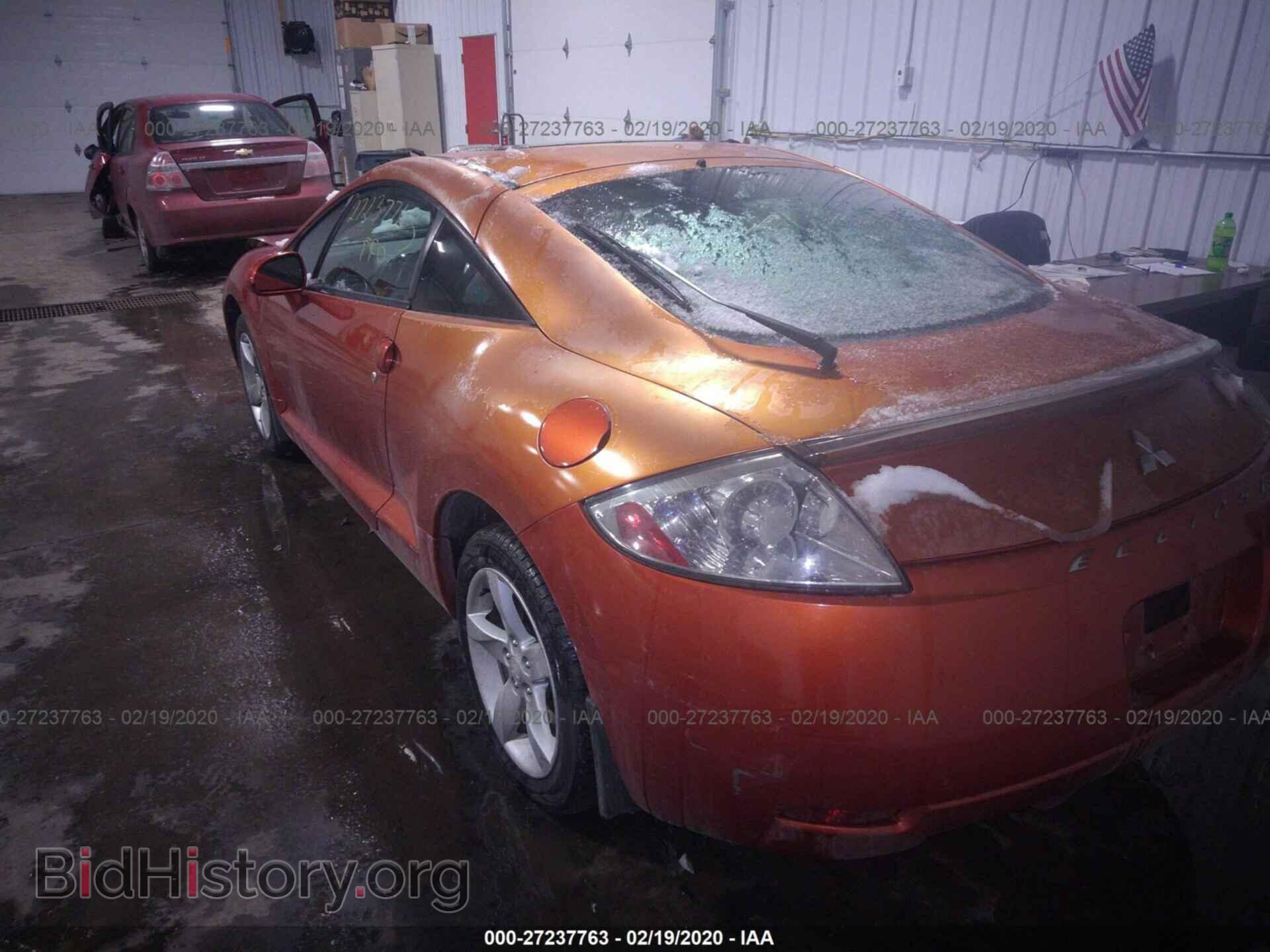 2006 MITSUBISHI ECLIPSE - VIN: 4A3AK34T56E005465 - Фото 3