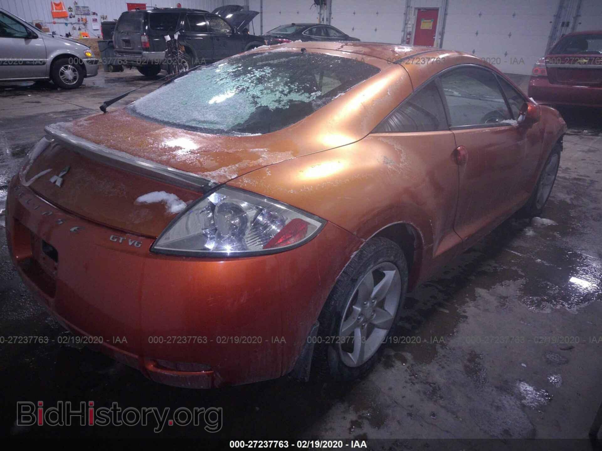 2006 MITSUBISHI ECLIPSE - VIN: 4A3AK34T56E005465 - Фото 4