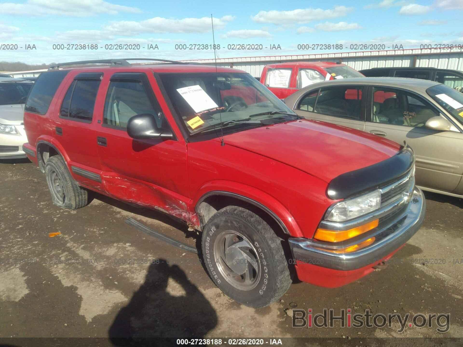 Photo 1GNDT13W6W2231732 - CHEVROLET BLAZER 1998