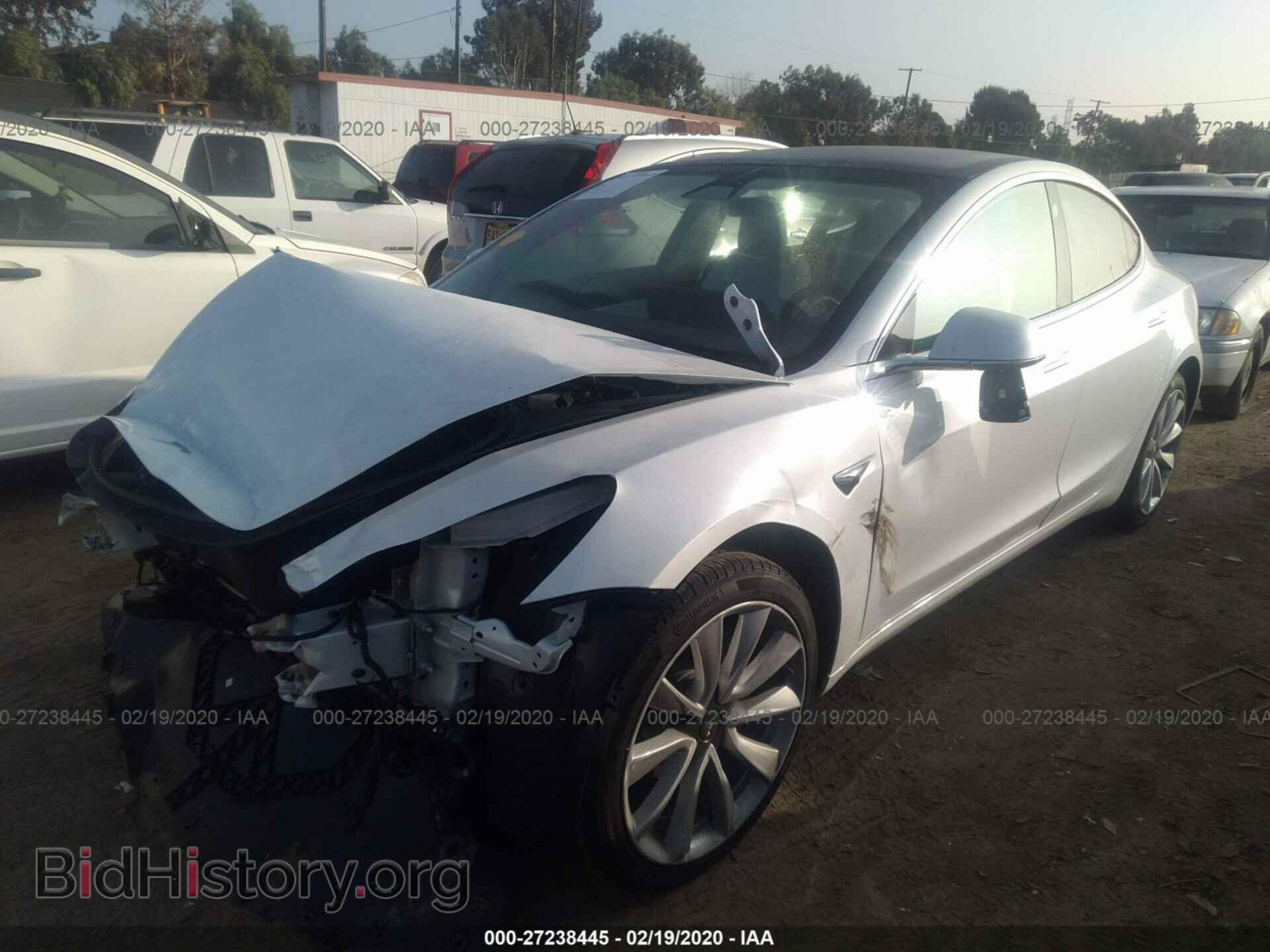 2020 TESLA MODEL 3 - VIN: 5YJ3E1EA7LF599426 - Photo 2