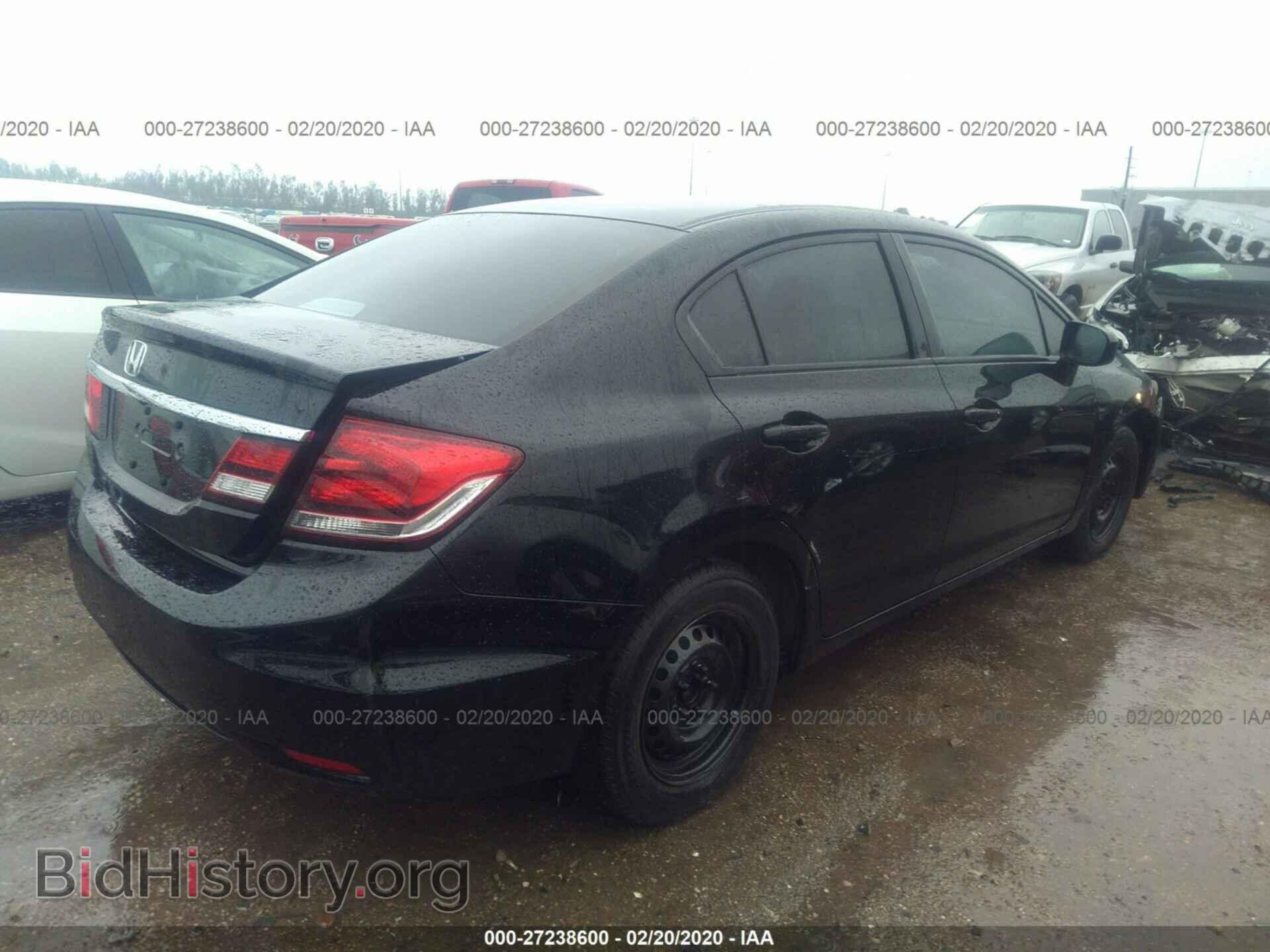 2014 HONDA CIVIC - VIN: 19XFB2F51EE080698 - Фото 4