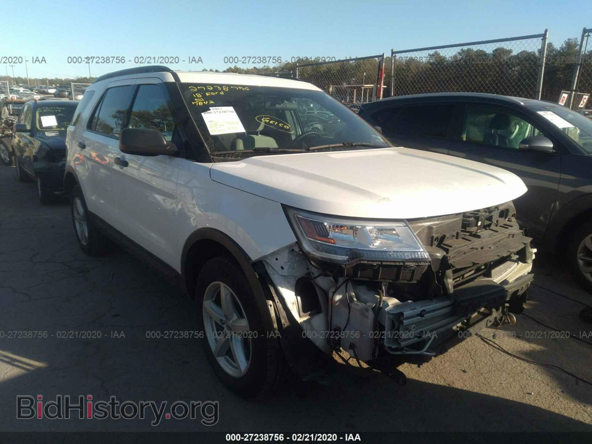 Фотография 1FM5K8BHXJGB14464 - FORD EXPLORER 2018