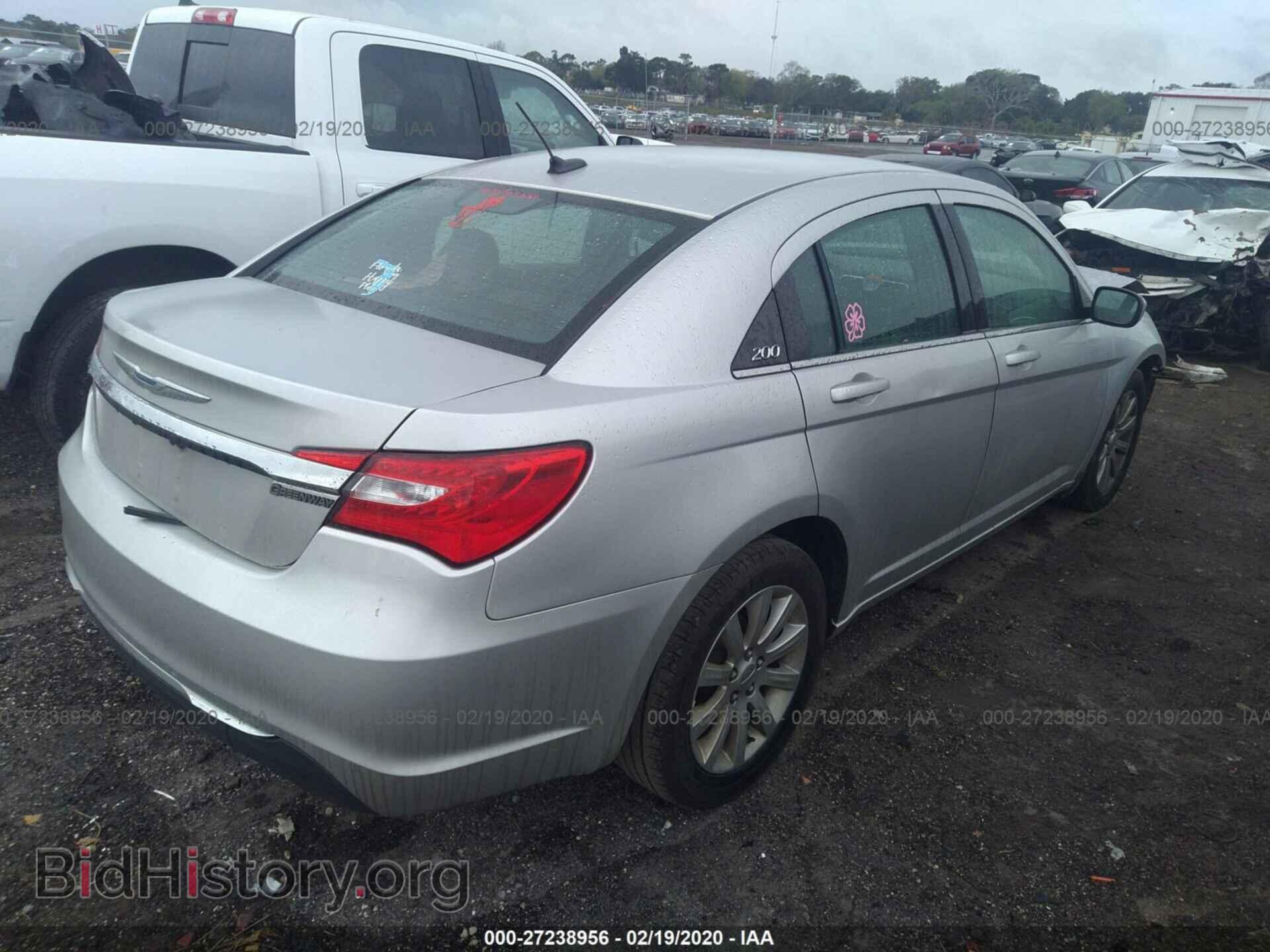 2012 CHRYSLER 200 - VIN: 1C3CCBBB6CN226537 - Фото 4